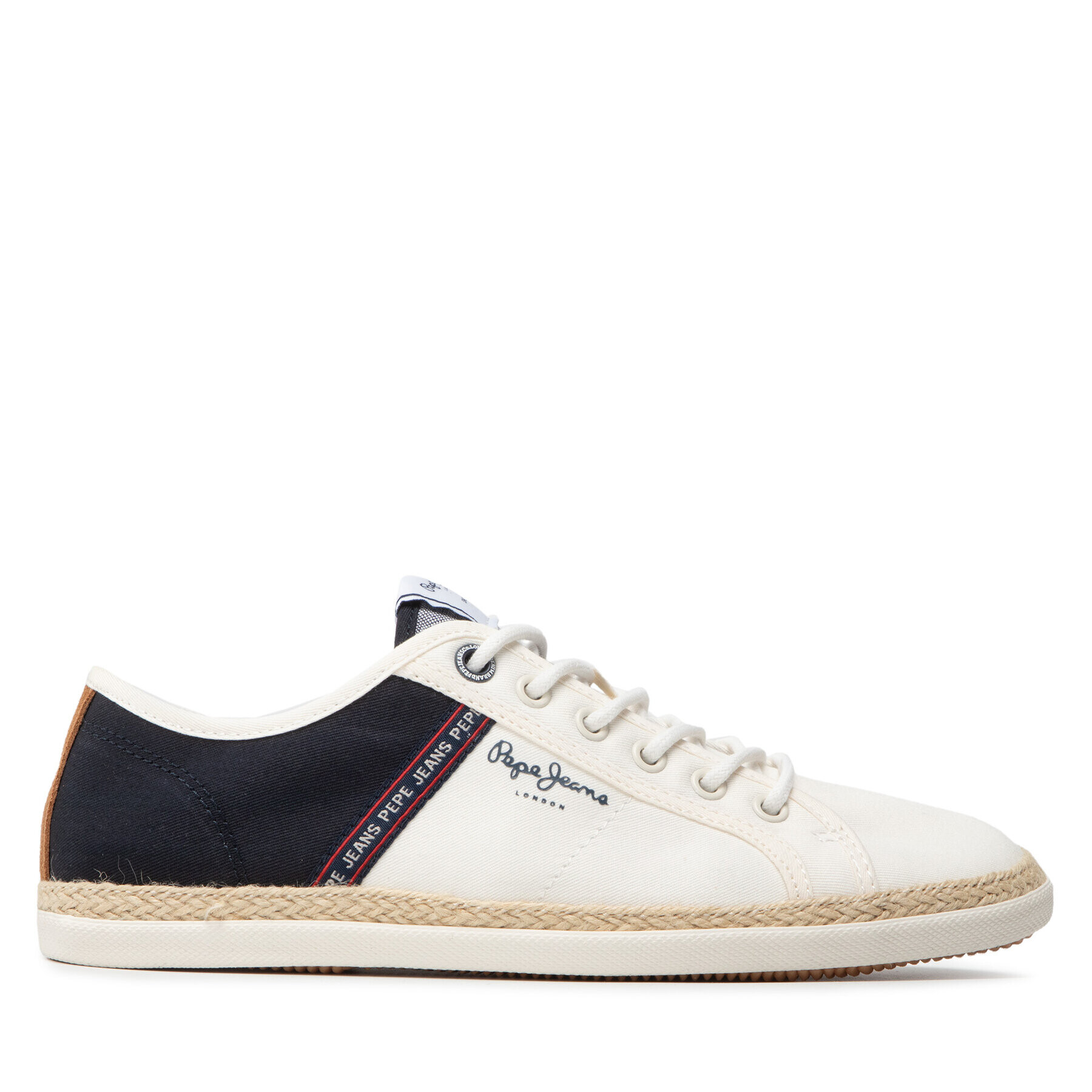 Pepe Jeans Еспадрили Maui Tape Urban PMS10296 Бял - Pepit.bg