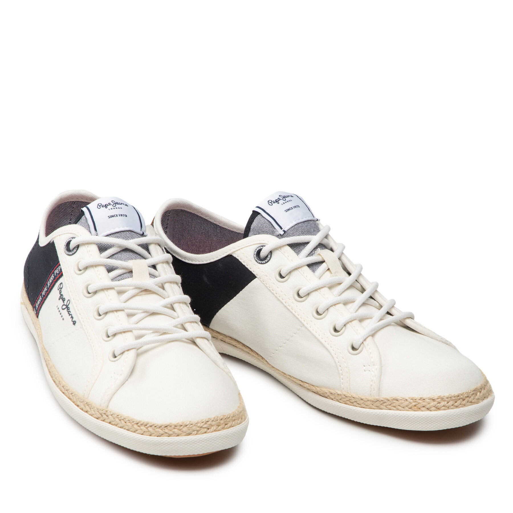 Pepe Jeans Еспадрили Maui Tape Urban PMS10296 Бял - Pepit.bg