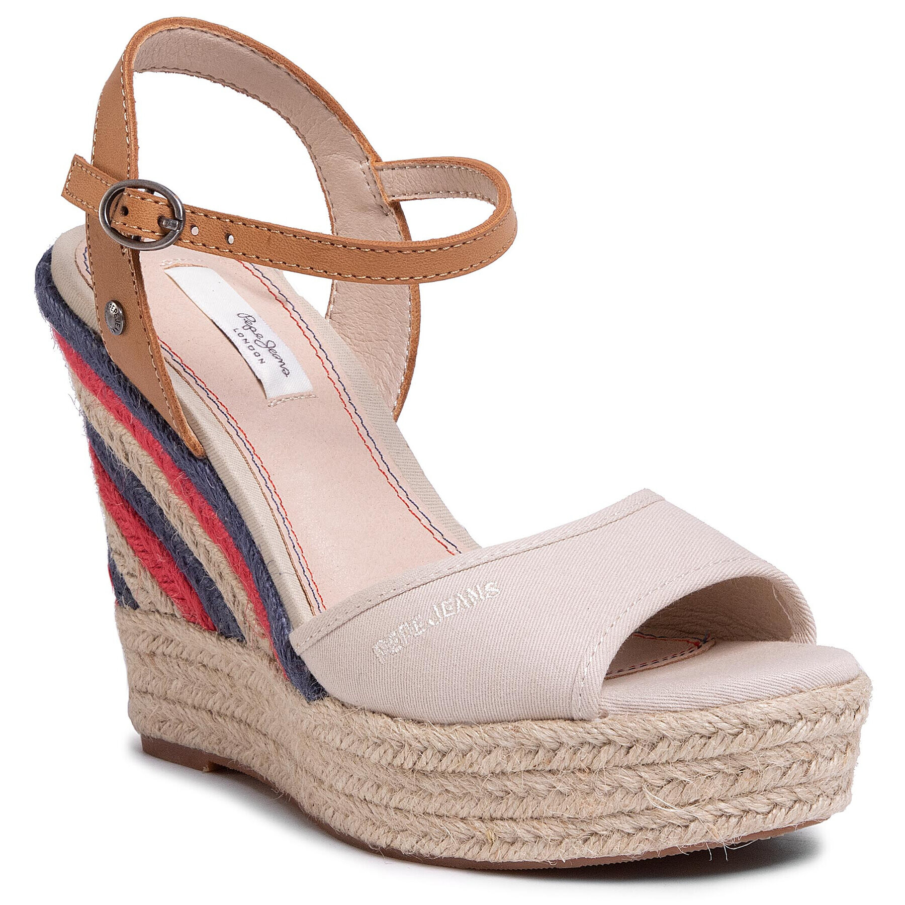 Pepe Jeans Еспадрили Ohara Evy PLS90457 Бежов - Pepit.bg