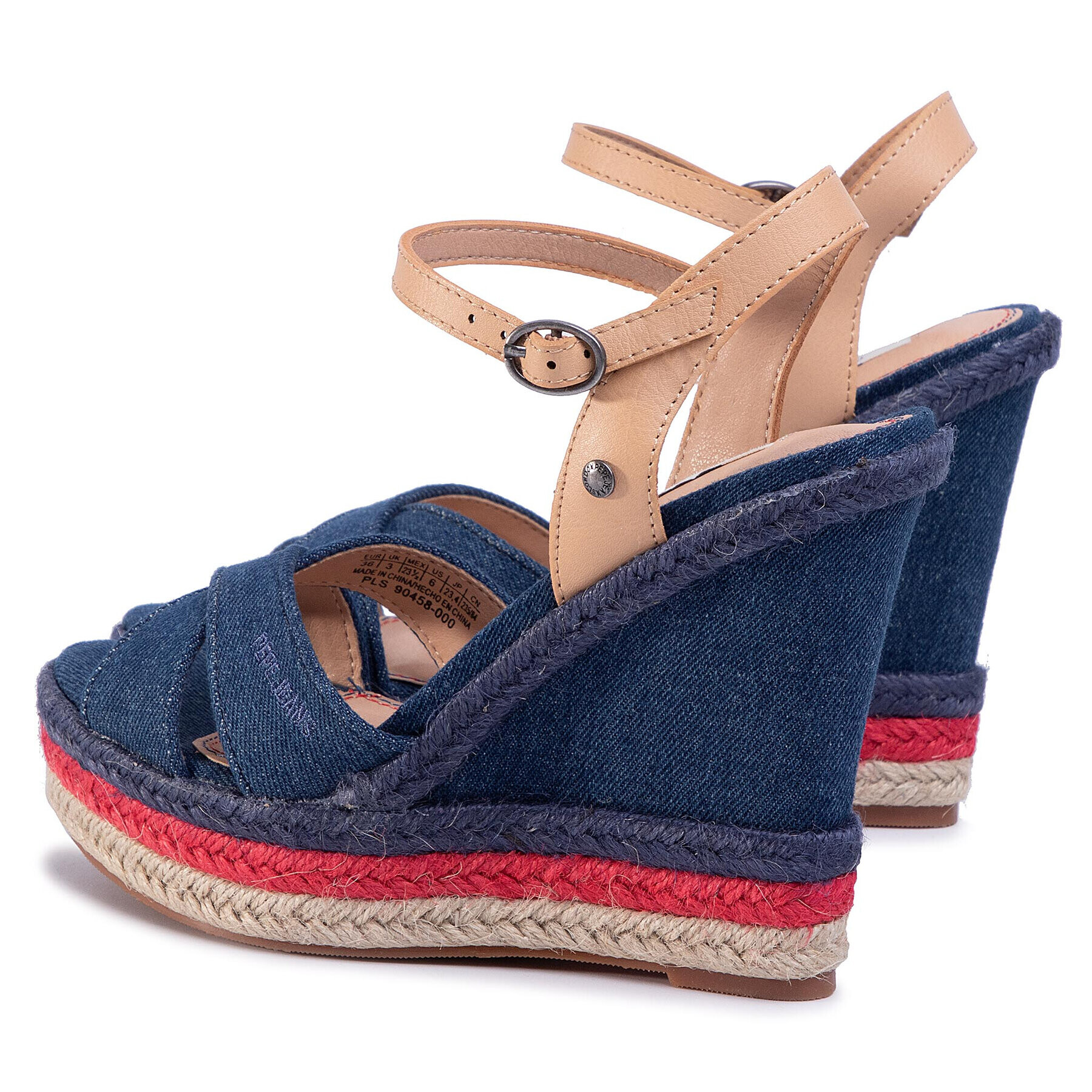 Pepe Jeans Еспадрили Ohara Jeans PLS90458 Тъмносин - Pepit.bg