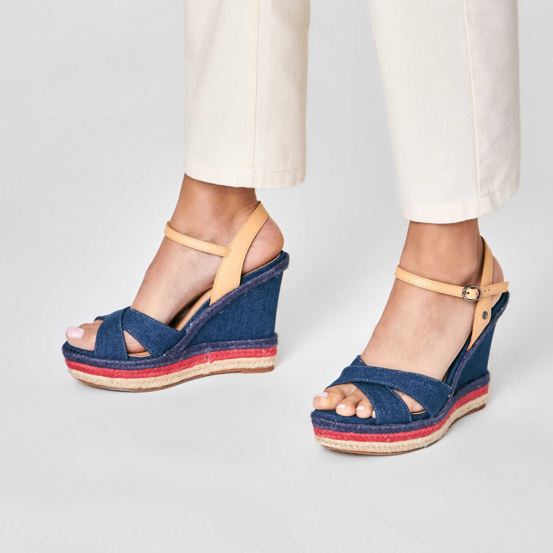 Pepe Jeans Еспадрили Ohara Jeans PLS90458 Тъмносин - Pepit.bg