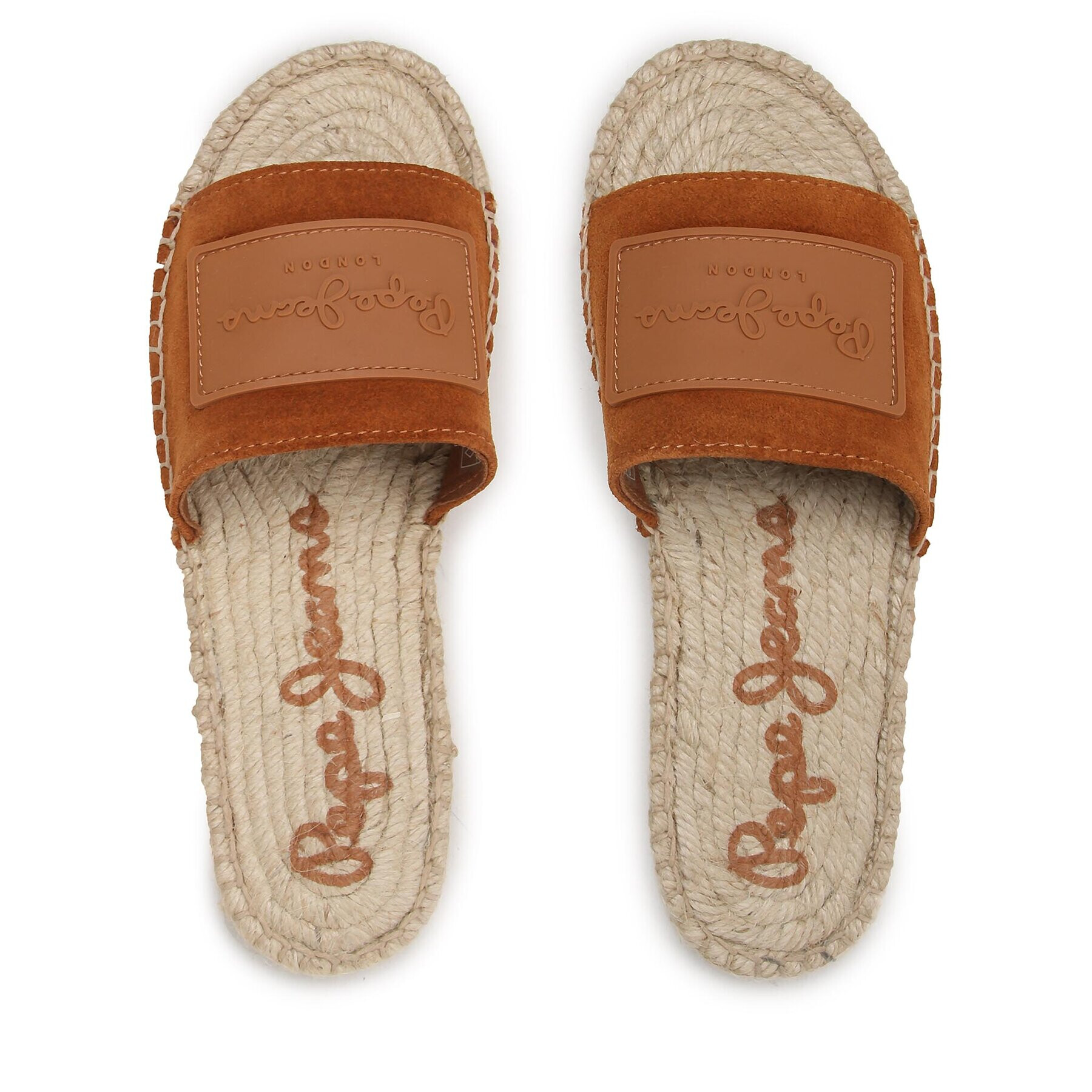 Pepe Jeans Еспадрили Siva Berry PLS90583 Кафяв - Pepit.bg