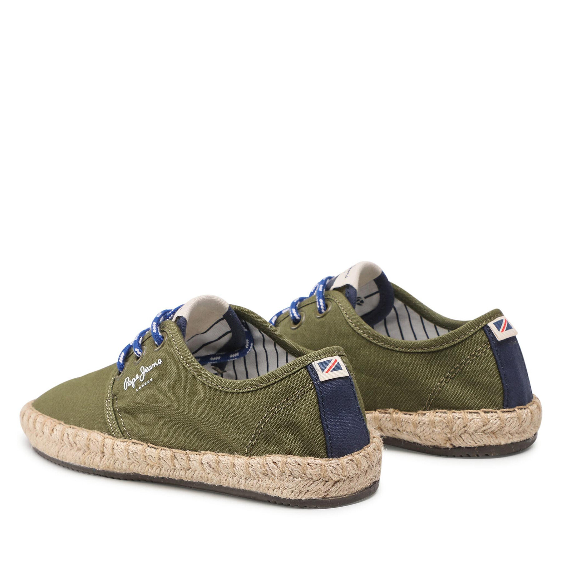 Pepe Jeans Еспадрили Tourist Camping PBS10094 Зелен - Pepit.bg