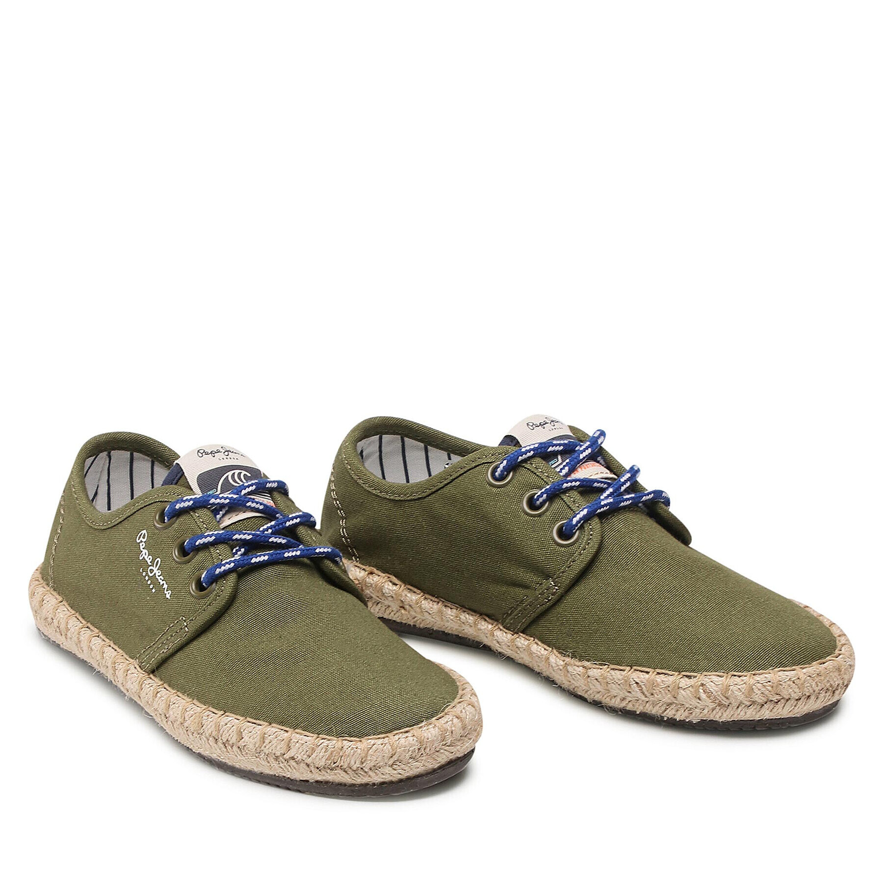 Pepe Jeans Еспадрили Tourist Camping PBS10094 Зелен - Pepit.bg