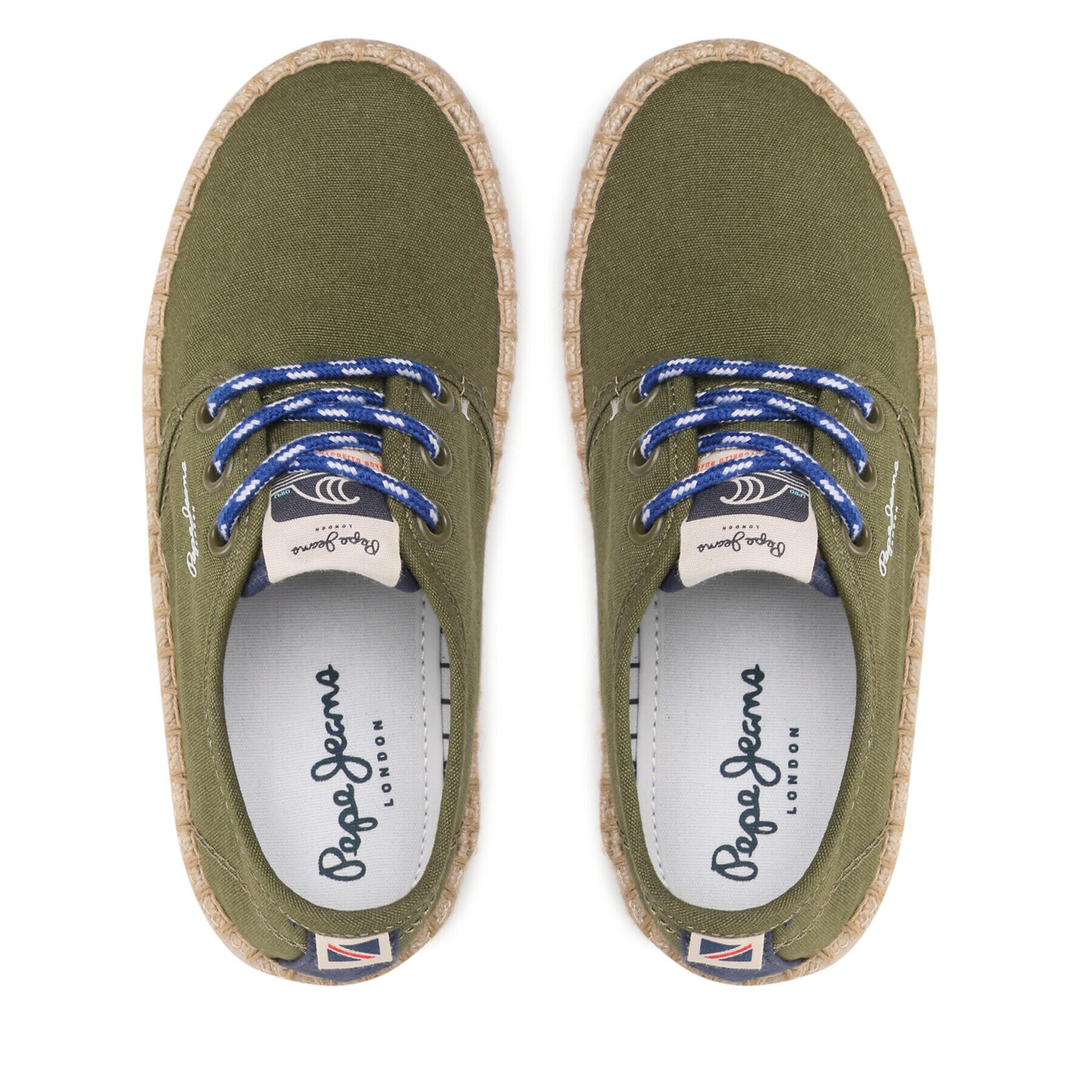 Pepe Jeans Еспадрили Tourist Camping PBS10094 Зелен - Pepit.bg