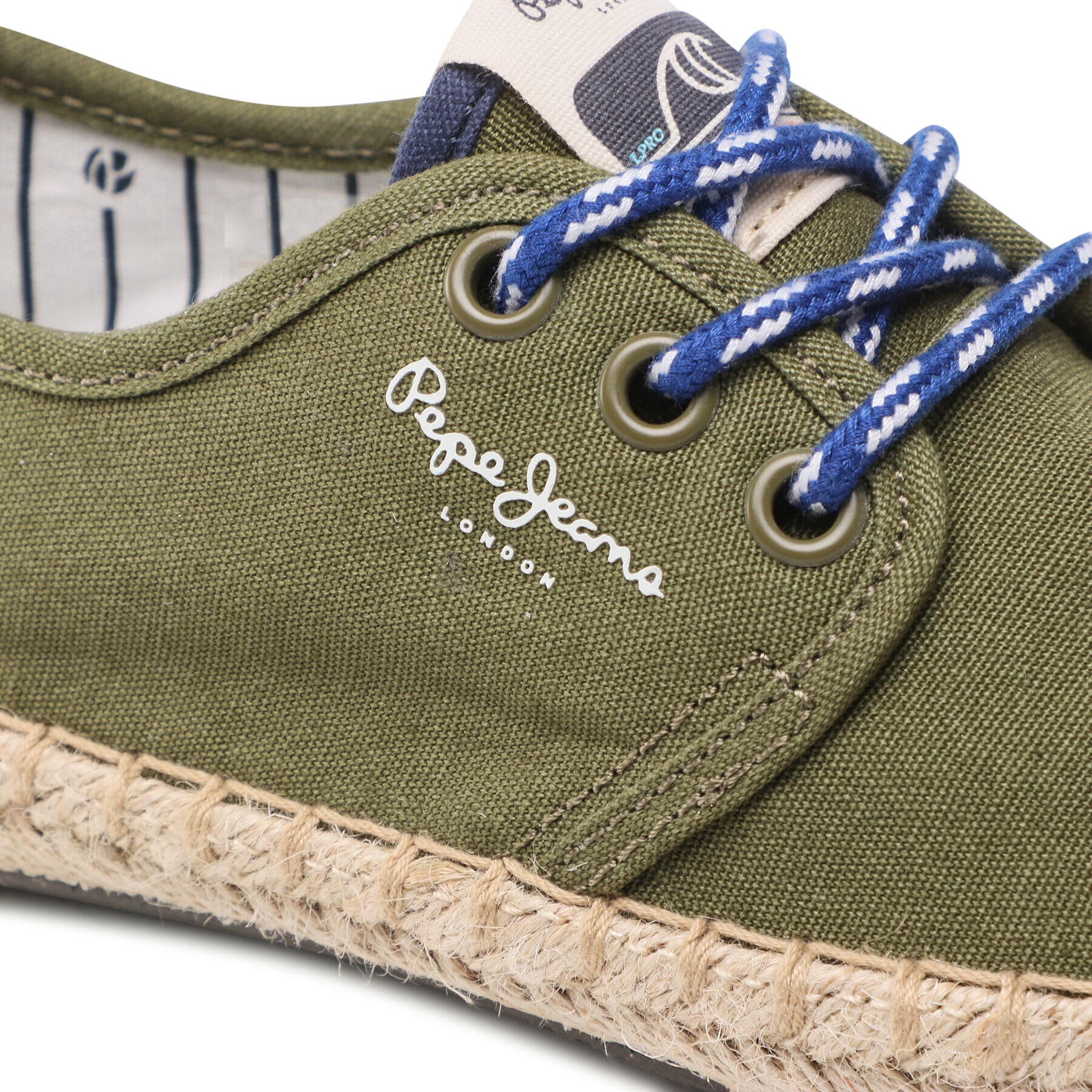 Pepe Jeans Еспадрили Tourist Camping PBS10094 Зелен - Pepit.bg