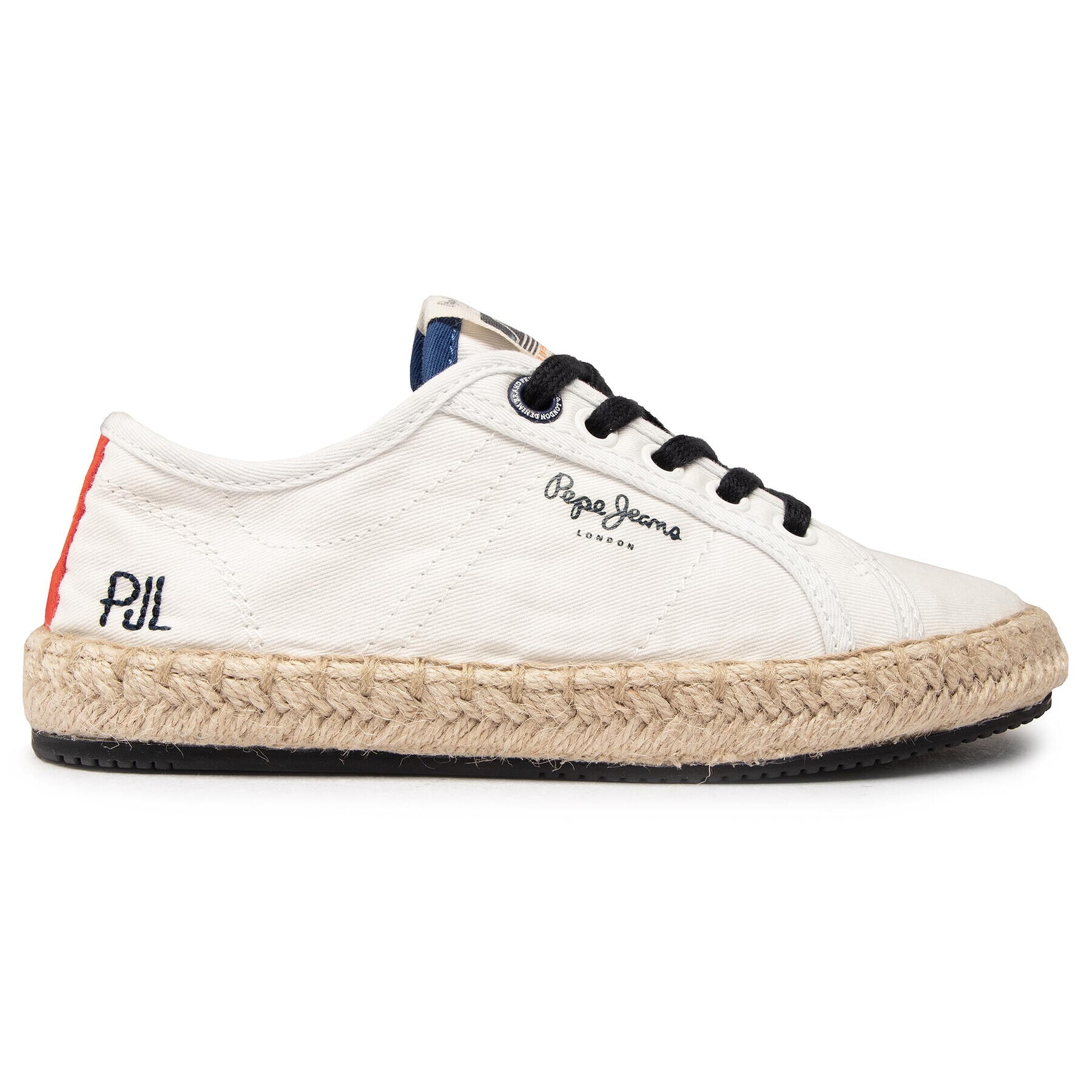 Pepe Jeans Еспадрили Tourist Combi Boy PBS10093 Бял - Pepit.bg