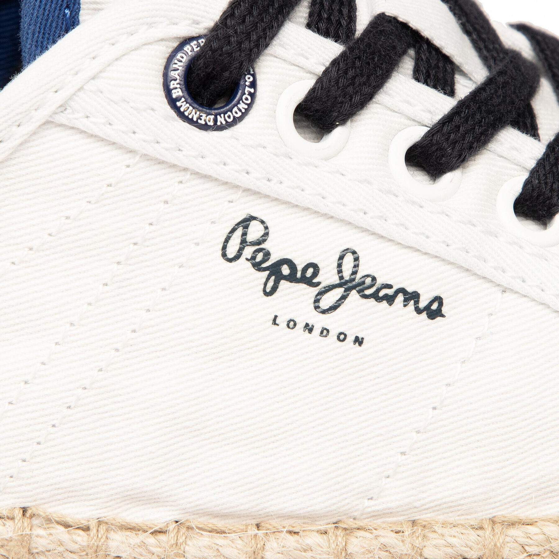 Pepe Jeans Еспадрили Tourist Combi Boy PBS10093 Бял - Pepit.bg