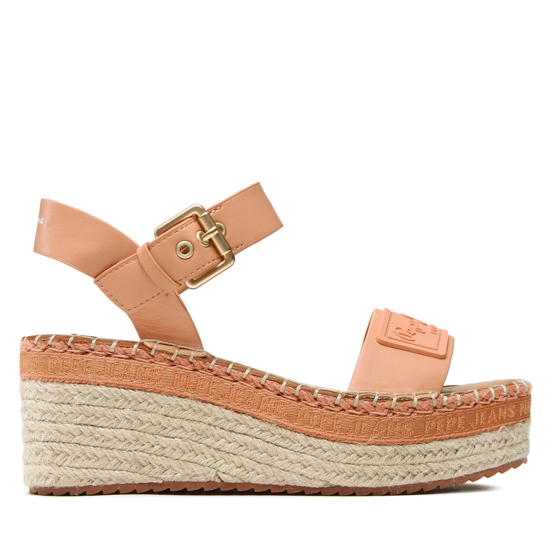 Pepe Jeans Еспадрили Witney Brand PLS90576 Розов - Pepit.bg