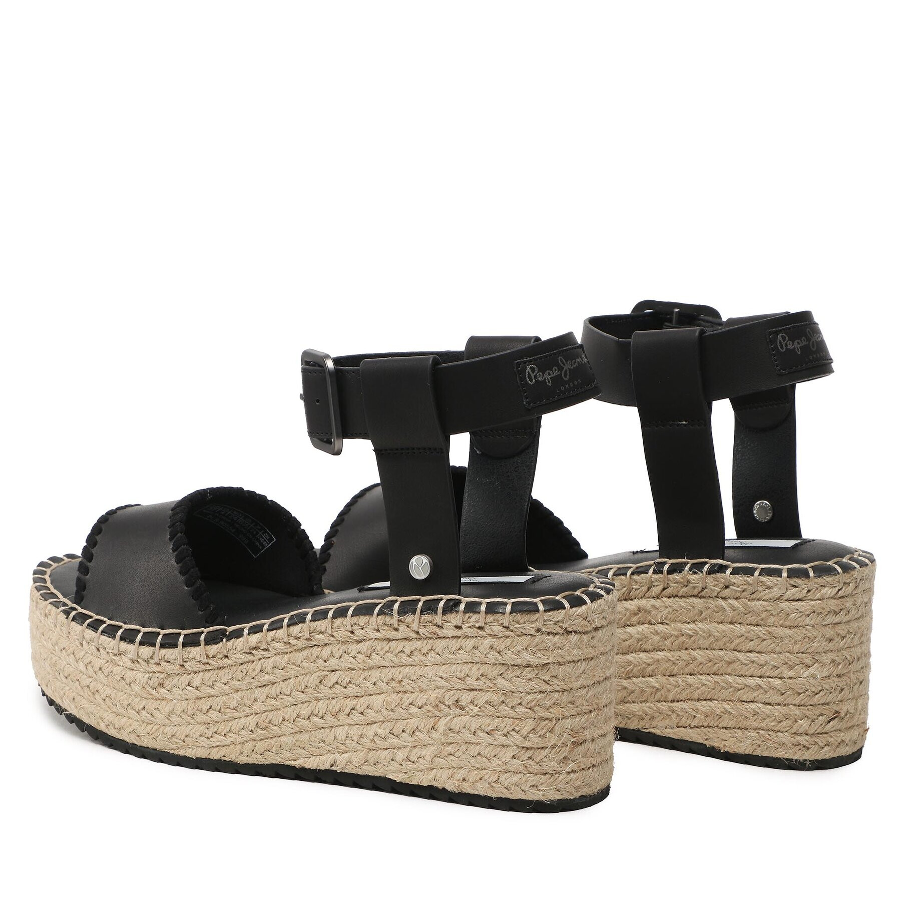 Pepe Jeans Еспадрили Witney Indie PLS90554 Черен - Pepit.bg