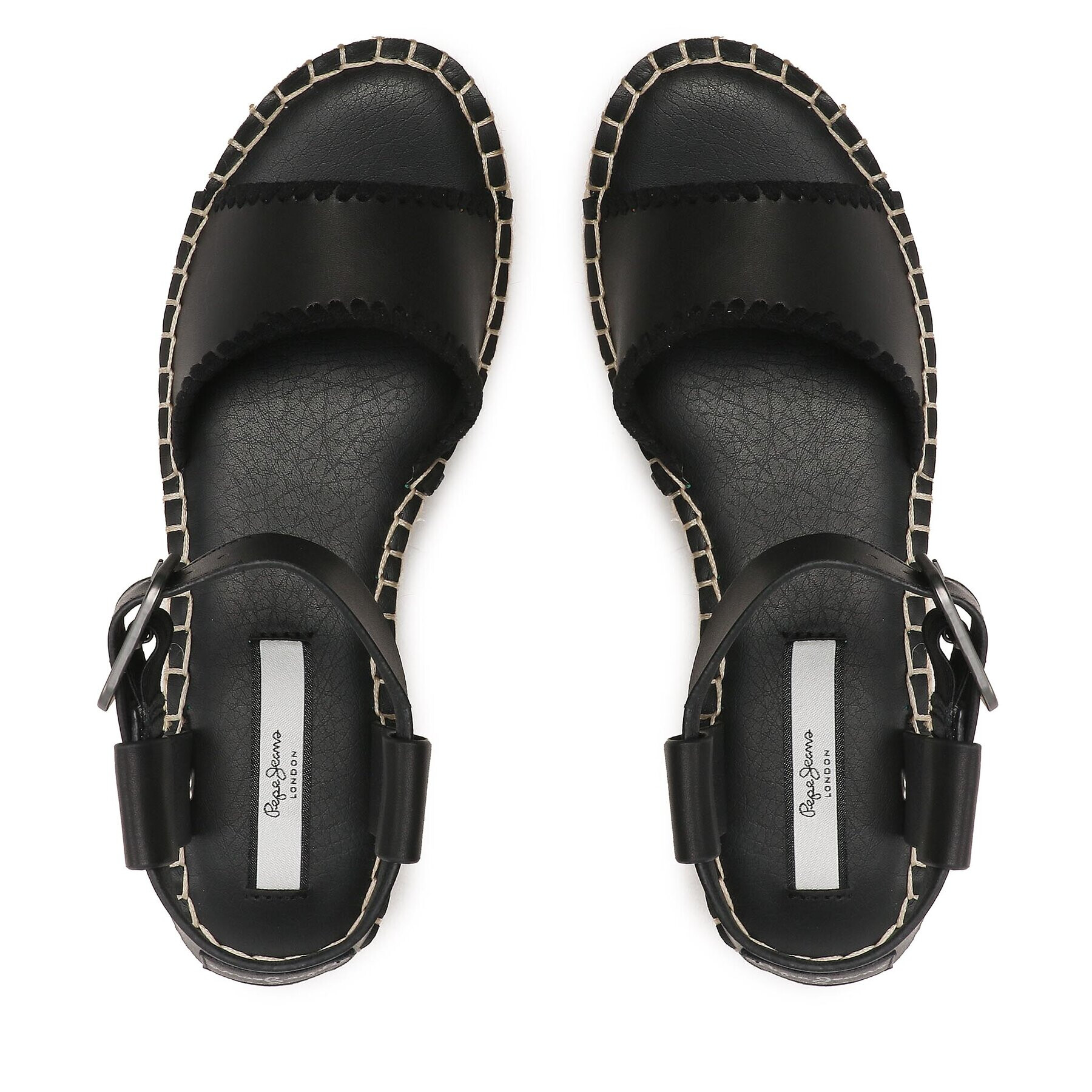 Pepe Jeans Еспадрили Witney Indie PLS90554 Черен - Pepit.bg