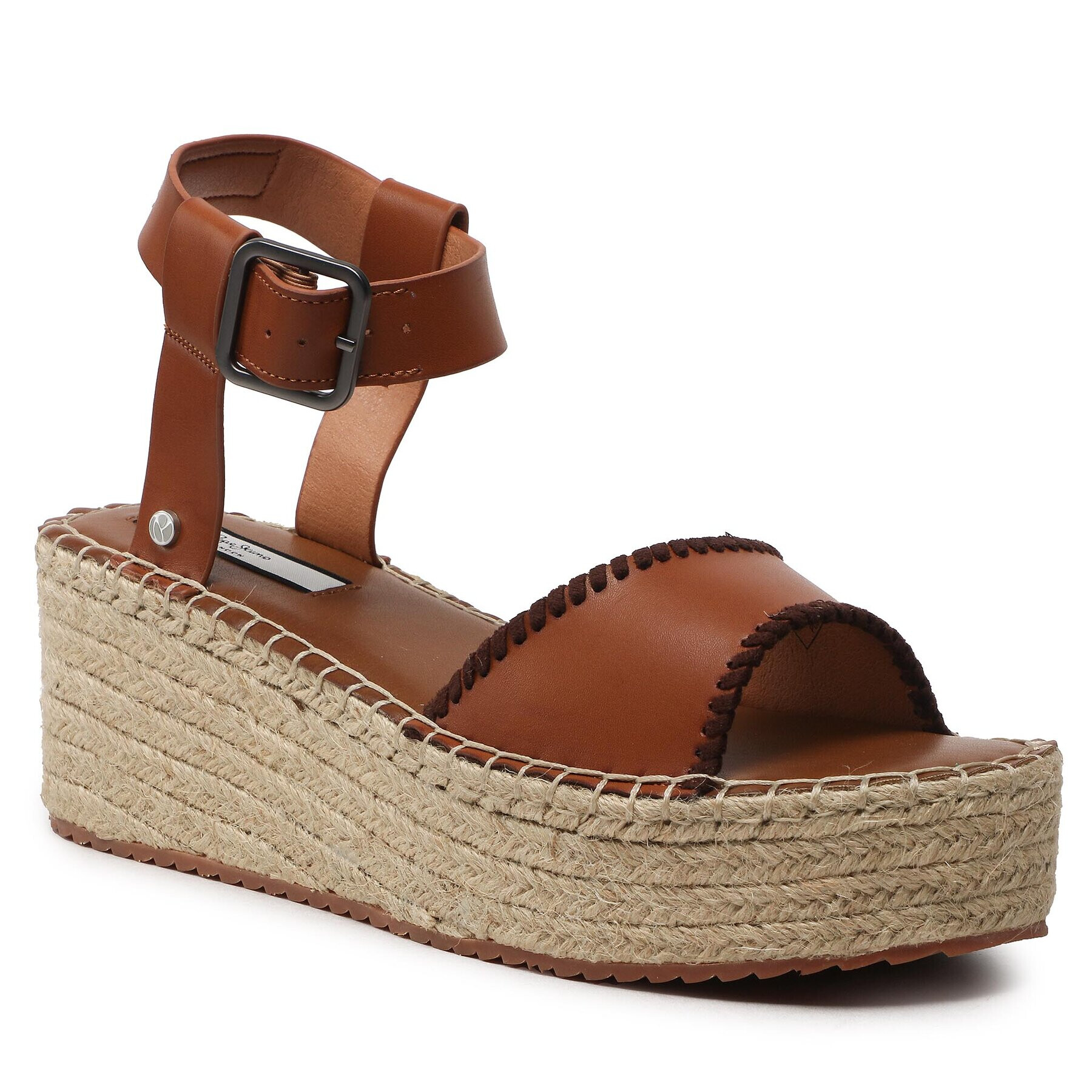 Pepe Jeans Еспадрили Witney Indie PLS90554 Кафяв - Pepit.bg