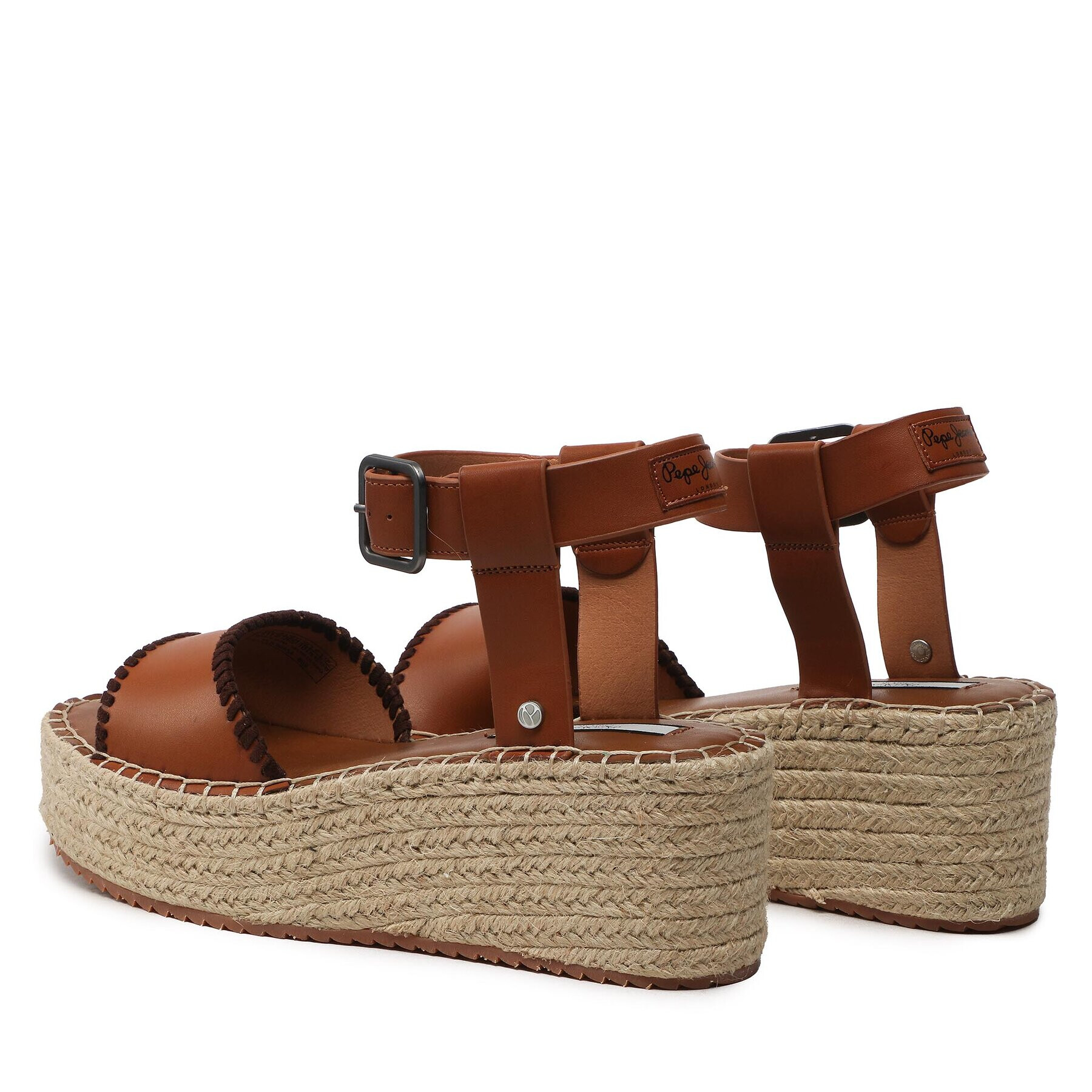 Pepe Jeans Еспадрили Witney Indie PLS90554 Кафяв - Pepit.bg