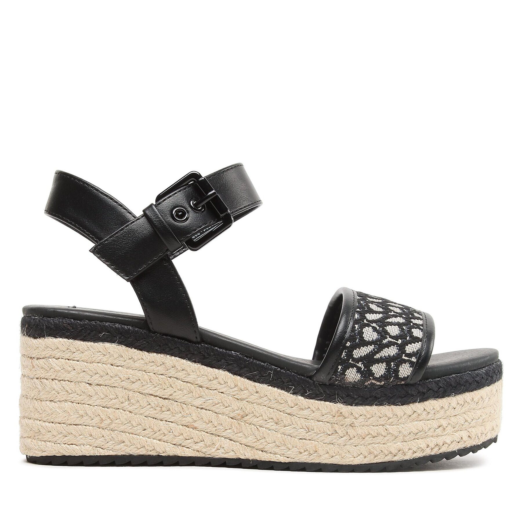 Pepe Jeans Еспадрили Witney Jacquard PLS90594 Черен - Pepit.bg