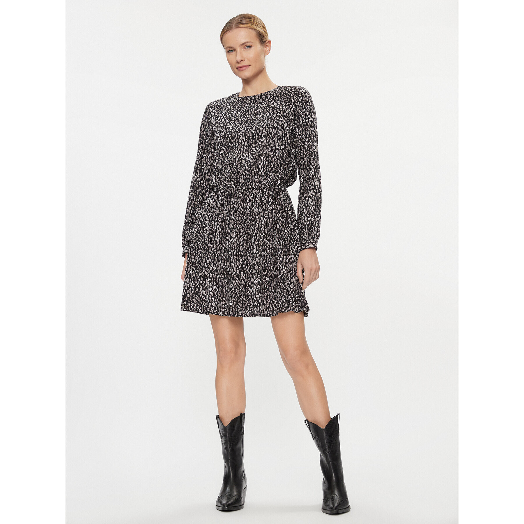 Pepe Jeans Ежедневна рокля Azalea PL953445 Черен Regular Fit - Pepit.bg