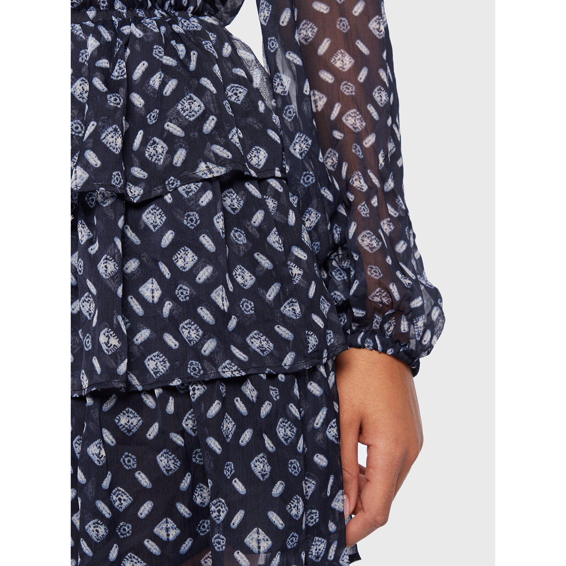 Pepe Jeans Ежедневна рокля Eyra PL953255 Тъмносин Regular Fit - Pepit.bg