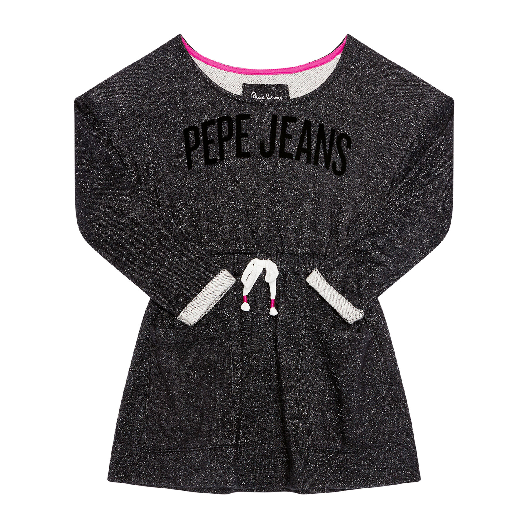 Pepe Jeans Ежедневна рокля Evelyn PG951446 Черен Regular Fit - Pepit.bg