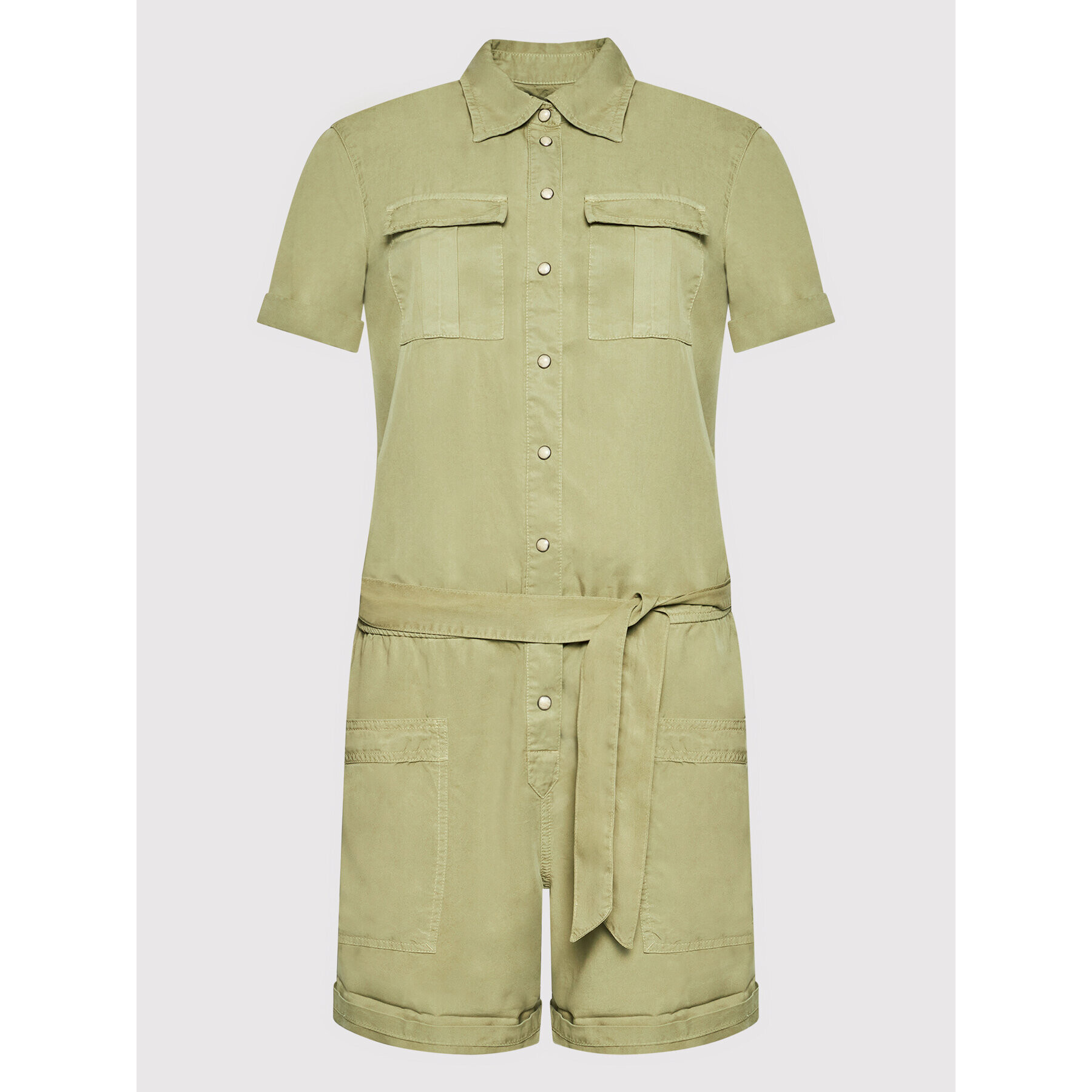 Pepe Jeans Гащеризон Safari Tess PL230399 Зелен Regular Fit - Pepit.bg