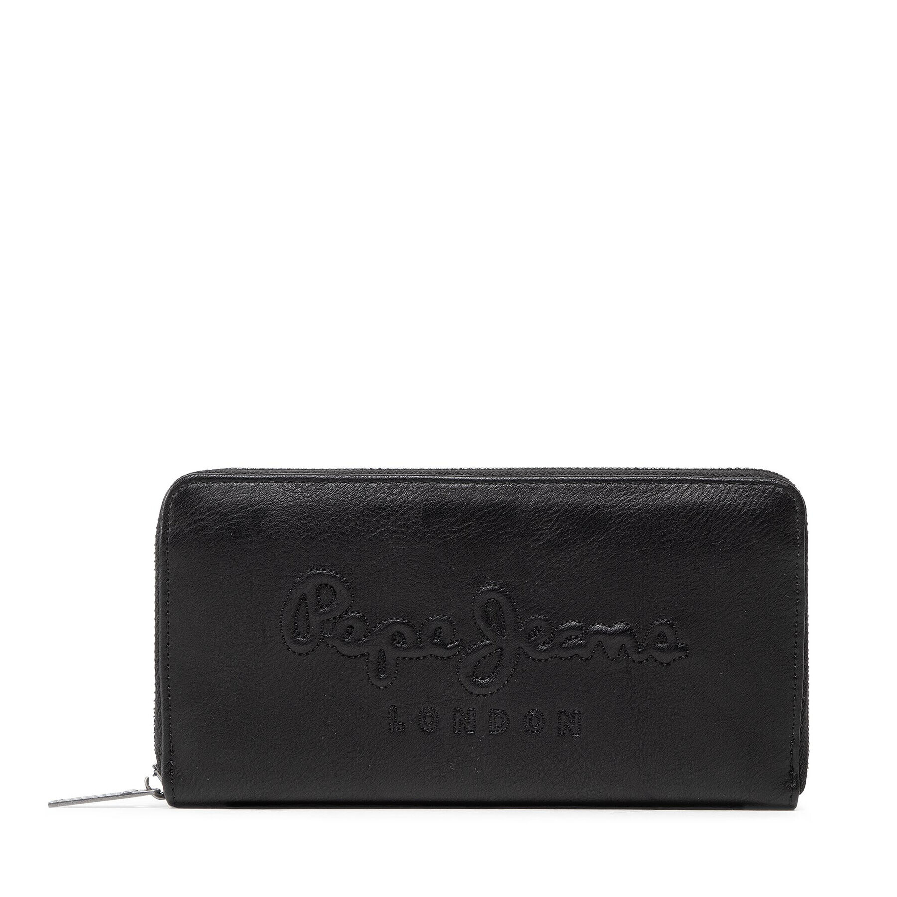 Pepe Jeans Голям дамски портфейл Hellen Wallet PL070173 Черен - Pepit.bg