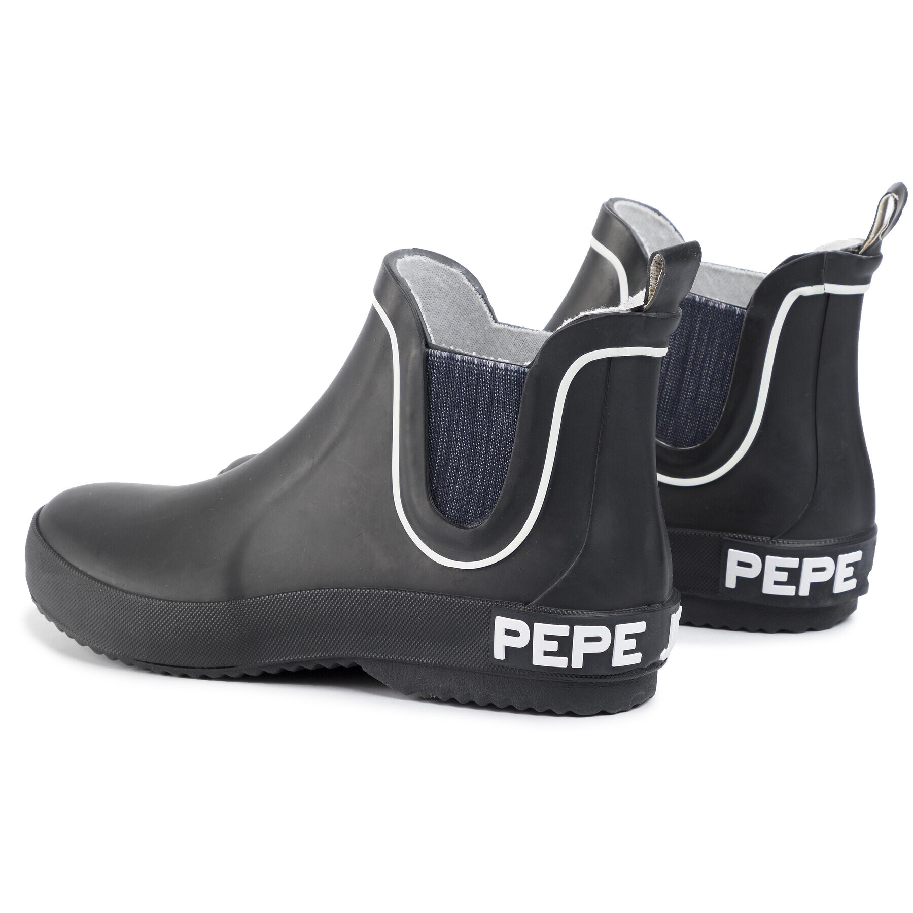 Pepe Jeans Гумени ботуши PUS50001 Черен - Pepit.bg