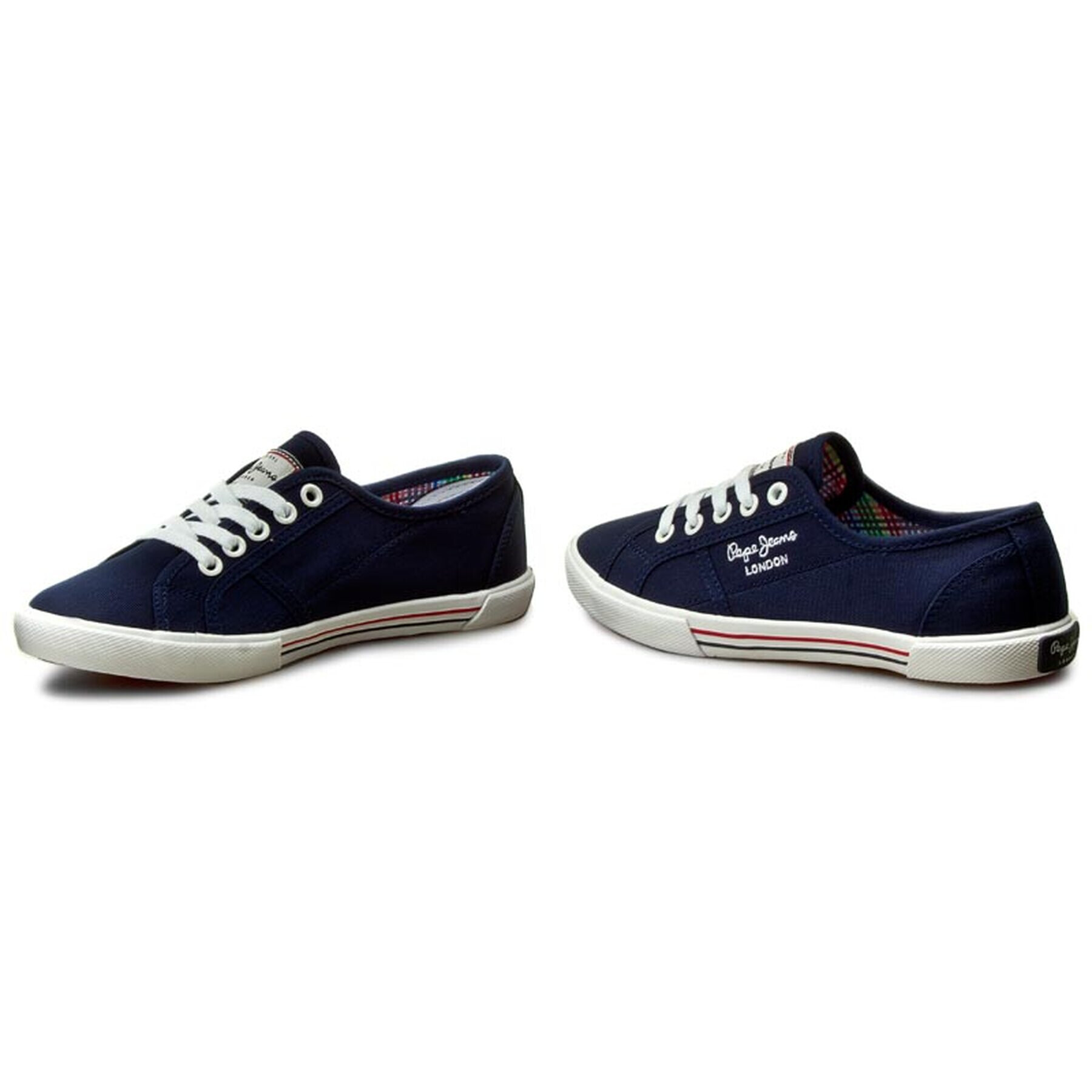Pepe Jeans Гуменки Aberlady Basic 17 PLS30500 Тъмносин - Pepit.bg