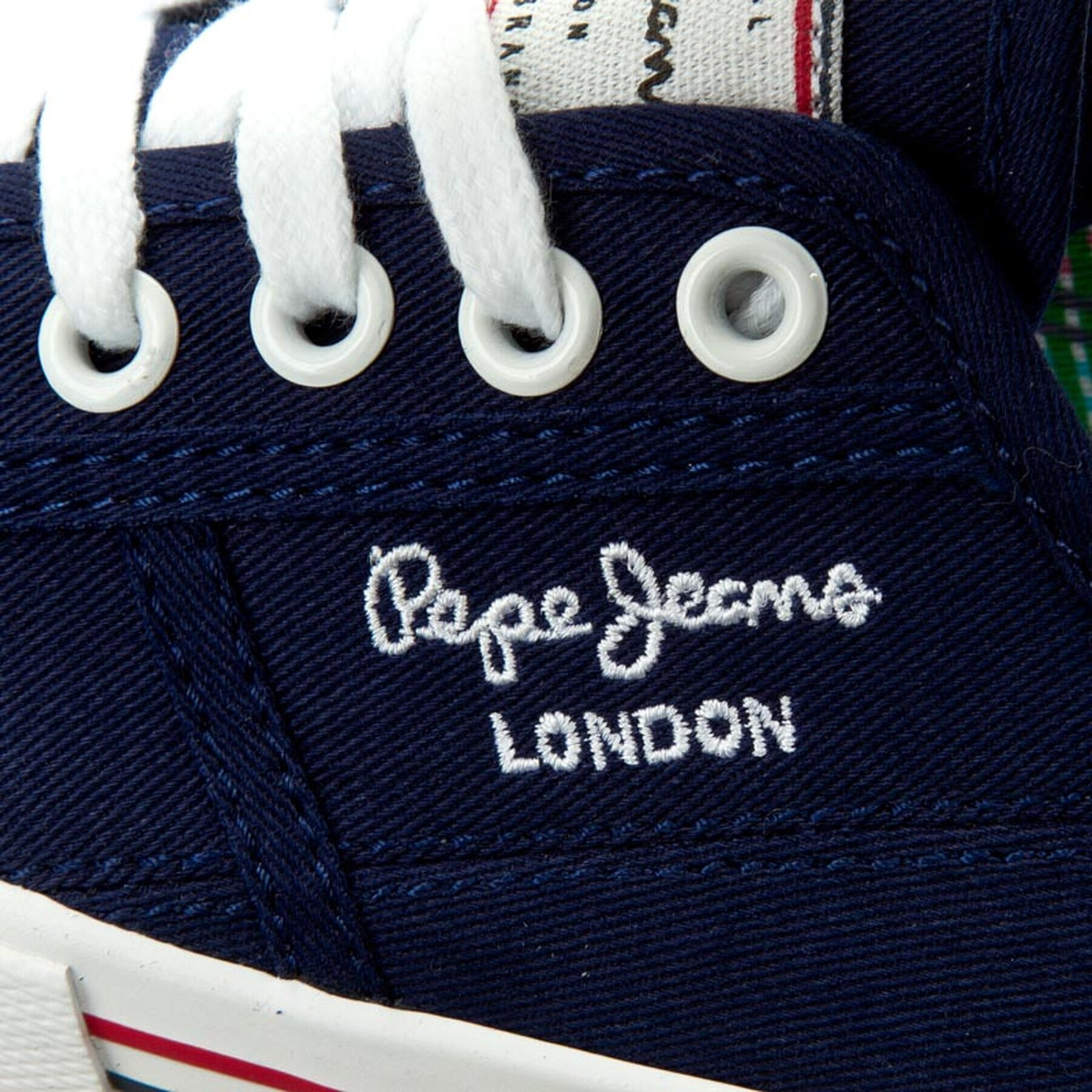 Pepe Jeans Гуменки Aberlady Basic 17 PLS30500 Тъмносин - Pepit.bg