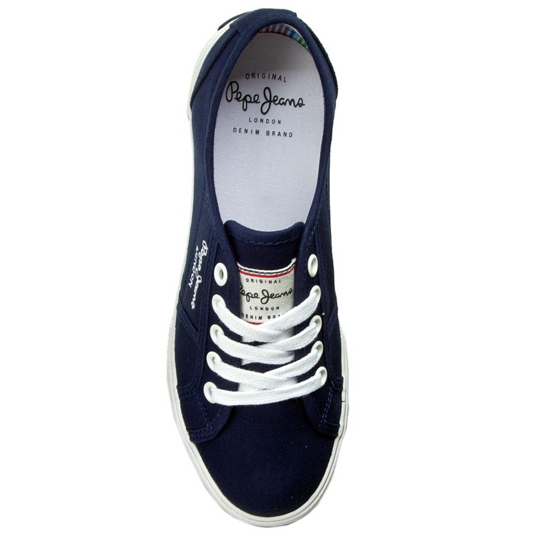 Pepe Jeans Гуменки Aberlady Basic 17 PLS30500 Тъмносин - Pepit.bg