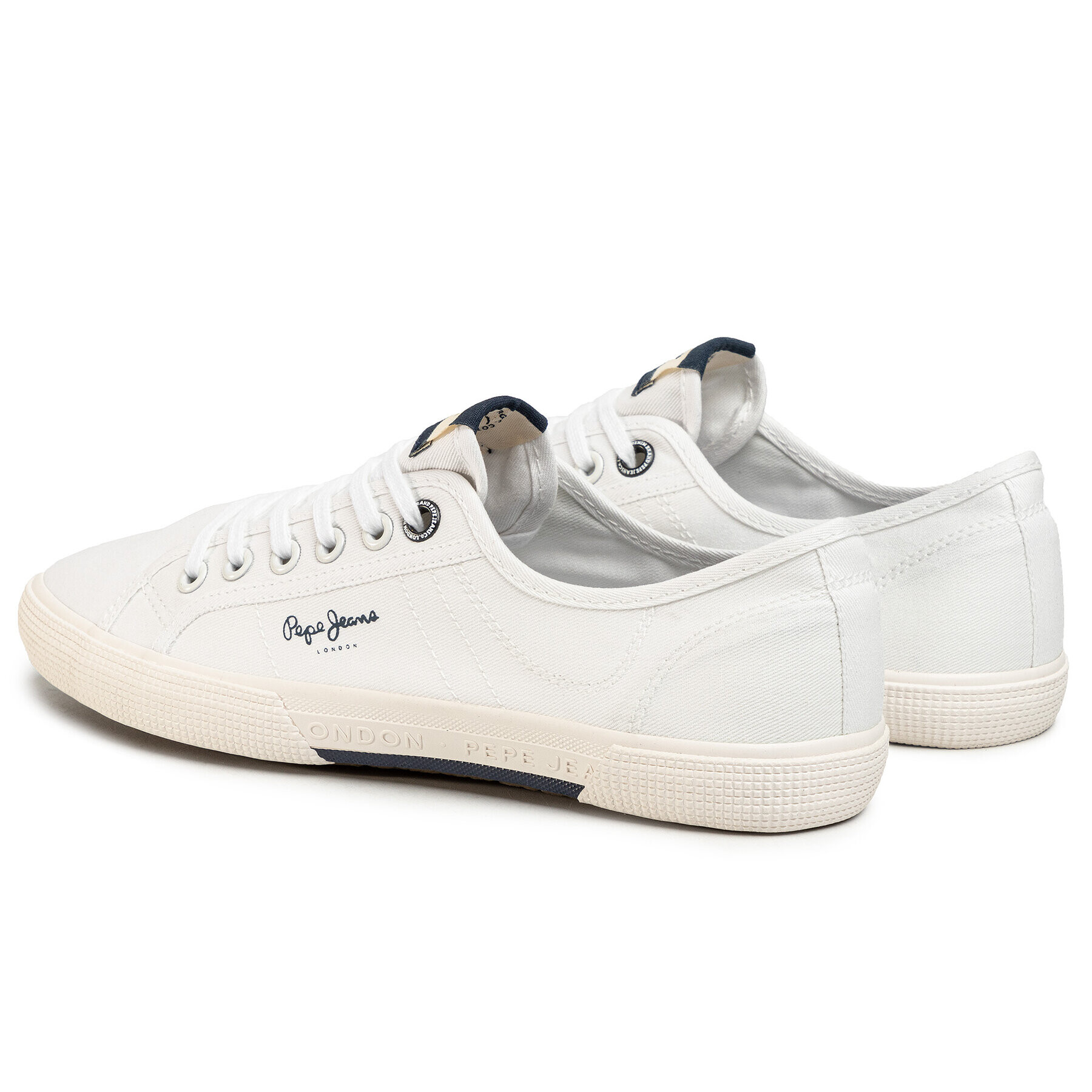 Pepe Jeans Гуменки Aberman Smart PMS30625 Бял - Pepit.bg