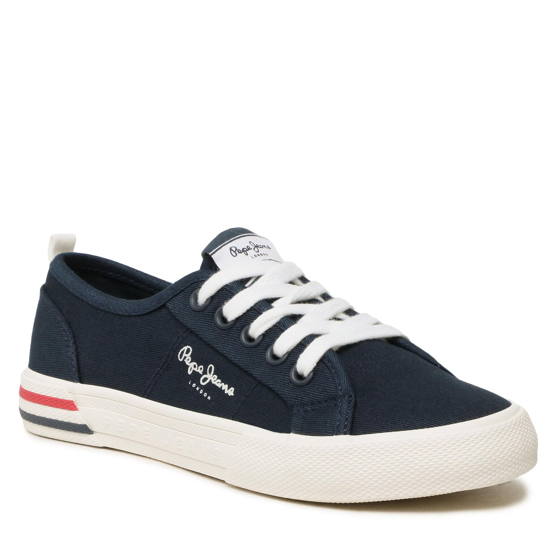 Pepe Jeans Гуменки Brady Basic Boy PBS30549 Тъмносин - Pepit.bg
