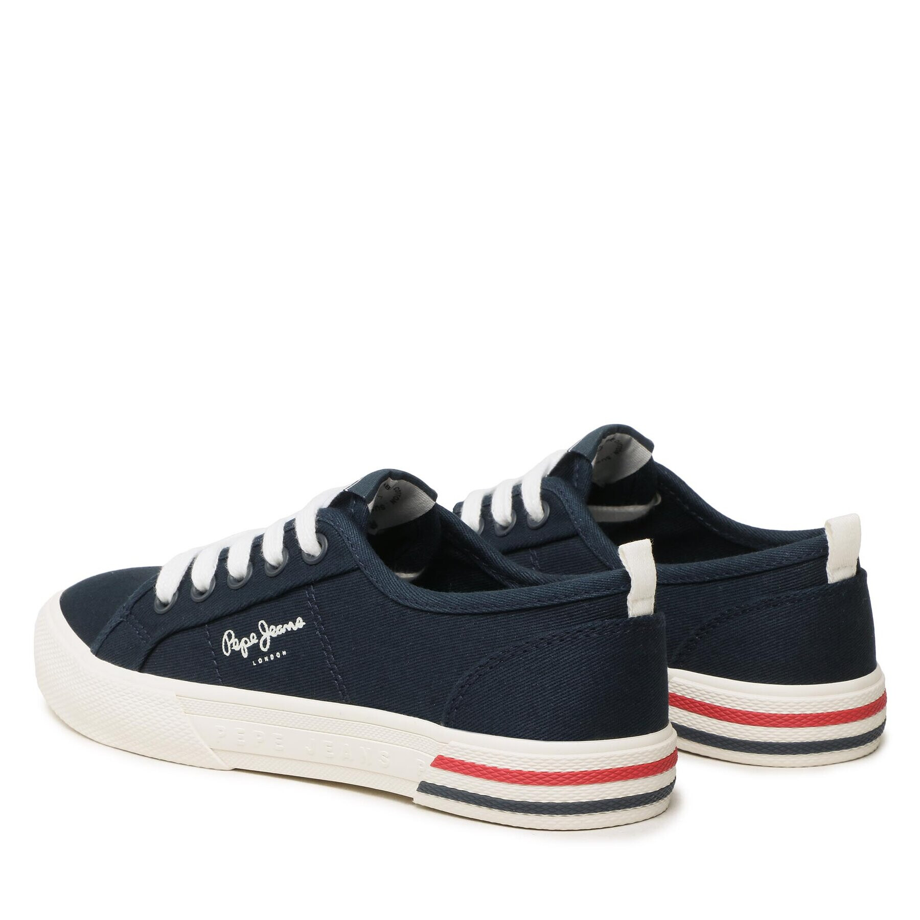 Pepe Jeans Гуменки Brady Basic Boy PBS30549 Тъмносин - Pepit.bg