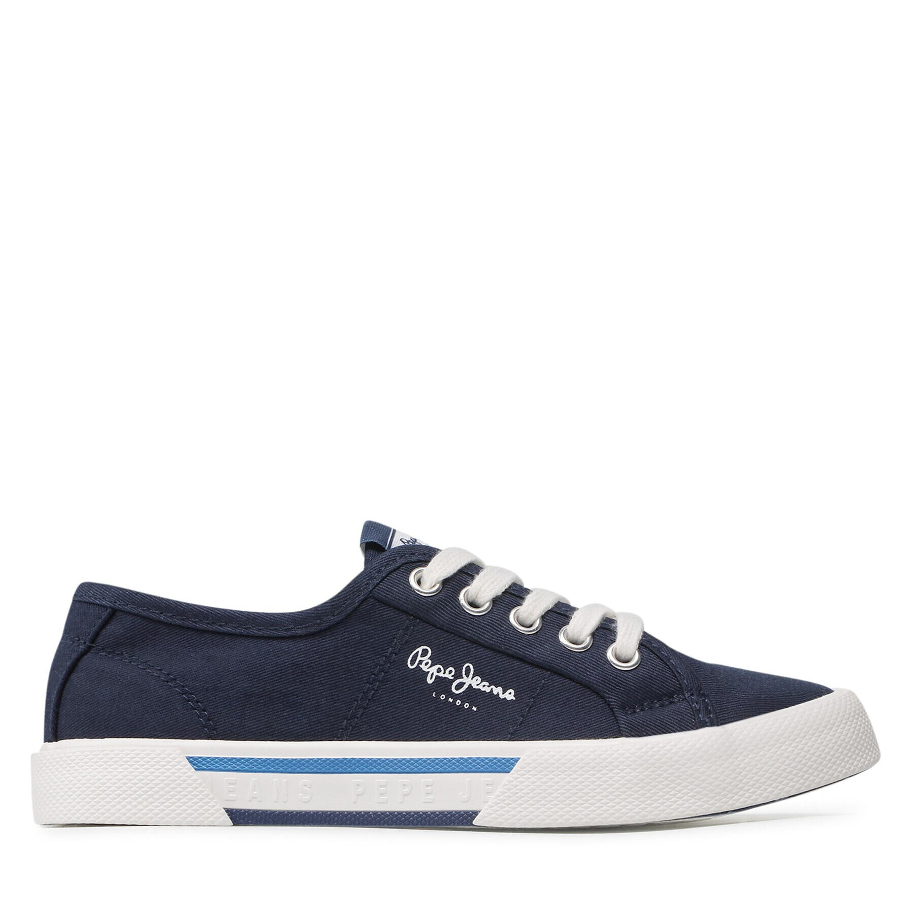 Pepe Jeans Гуменки Brady Boy Basic PBS30527 Тъмносин - Pepit.bg