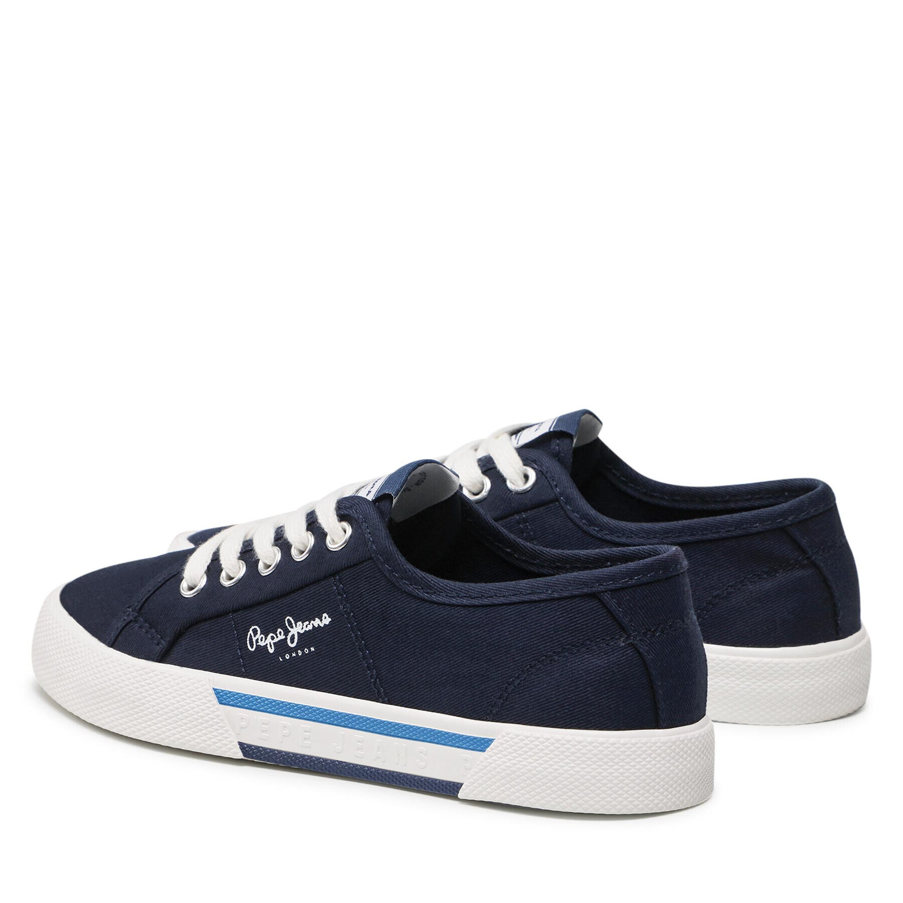 Pepe Jeans Гуменки Brady Boy Basic PBS30527 Тъмносин - Pepit.bg