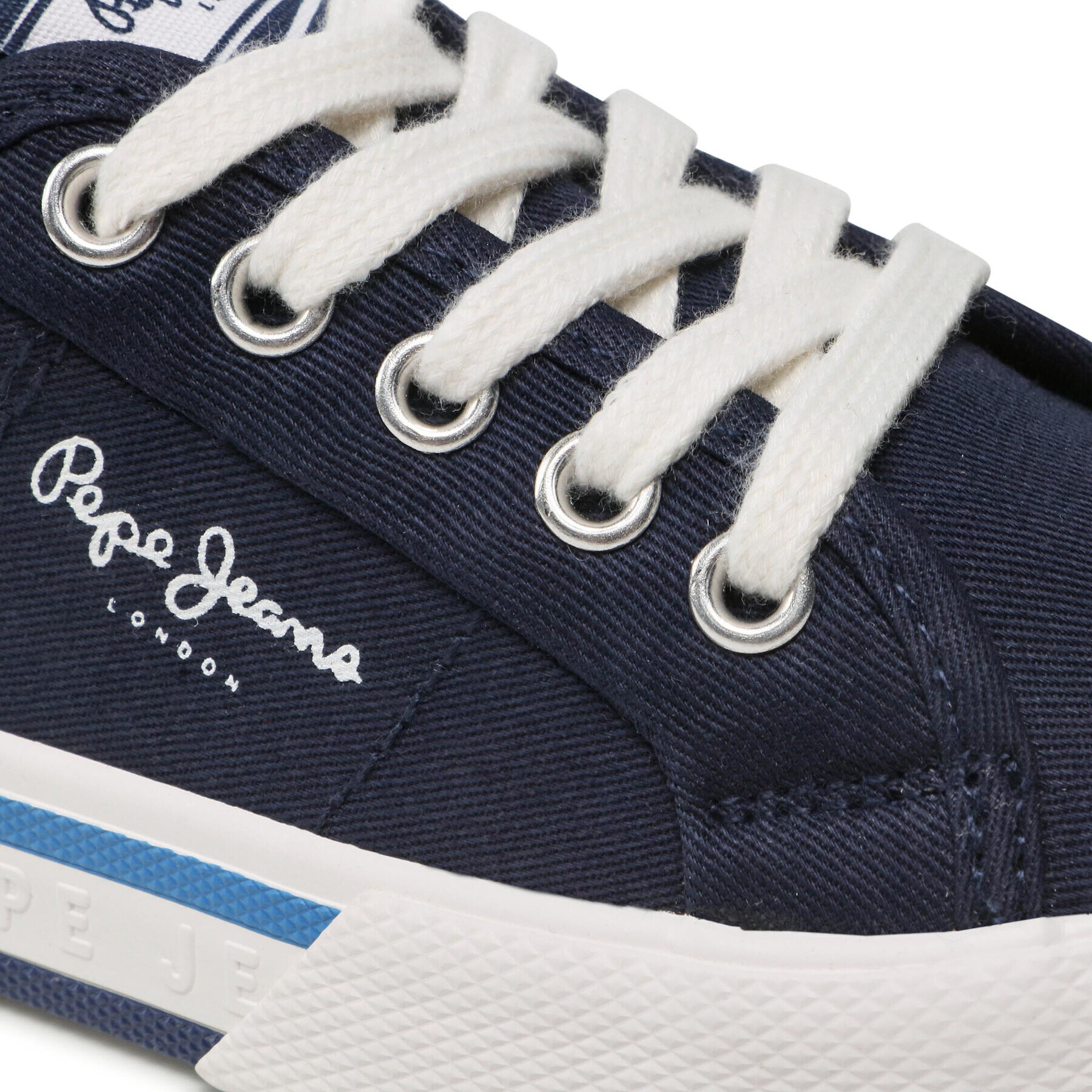 Pepe Jeans Гуменки Brady Boy Basic PBS30527 Тъмносин - Pepit.bg