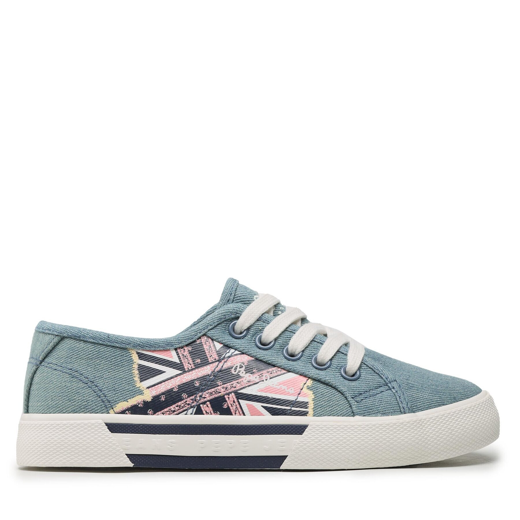Pepe Jeans Гуменки Brady Flag G PGS30563 Син - Pepit.bg