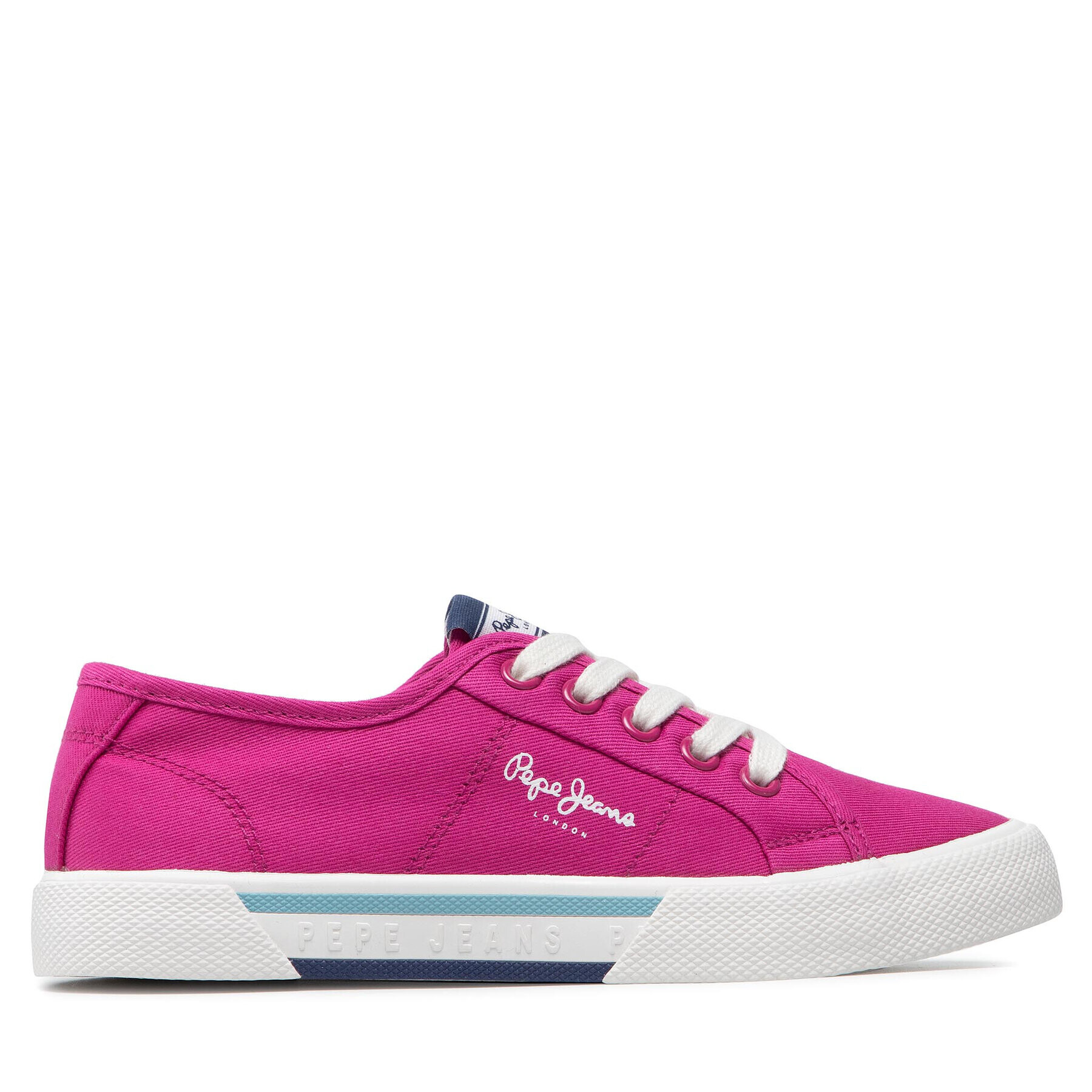 Pepe Jeans Гуменки Brady Girl Basic PGS30543 Розов - Pepit.bg