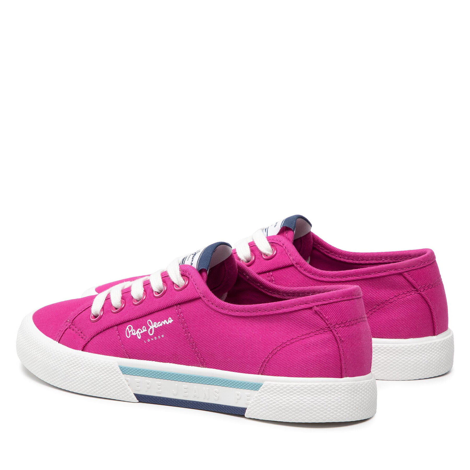 Pepe Jeans Гуменки Brady Girl Basic PGS30543 Розов - Pepit.bg