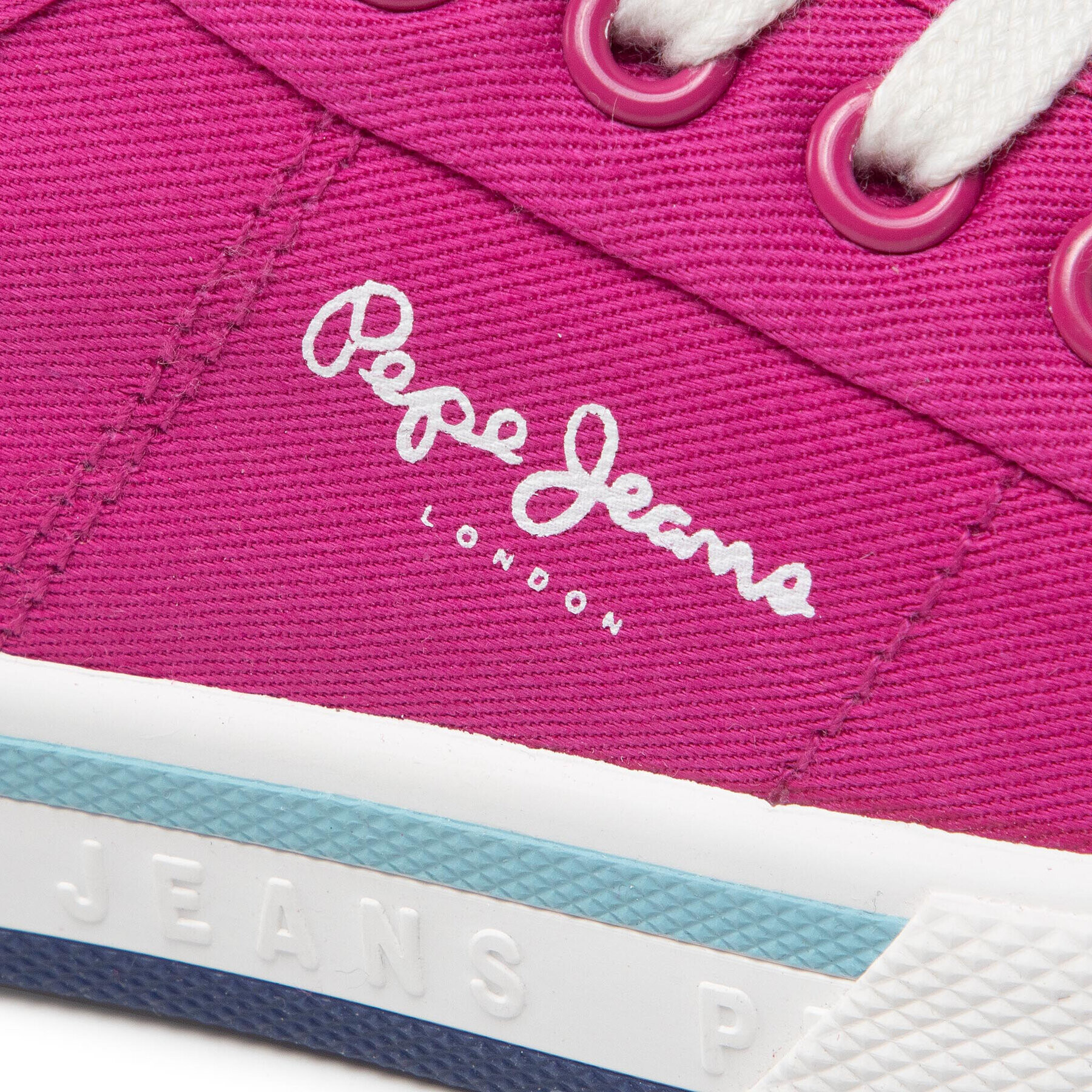 Pepe Jeans Гуменки Brady Girl Basic PGS30543 Розов - Pepit.bg