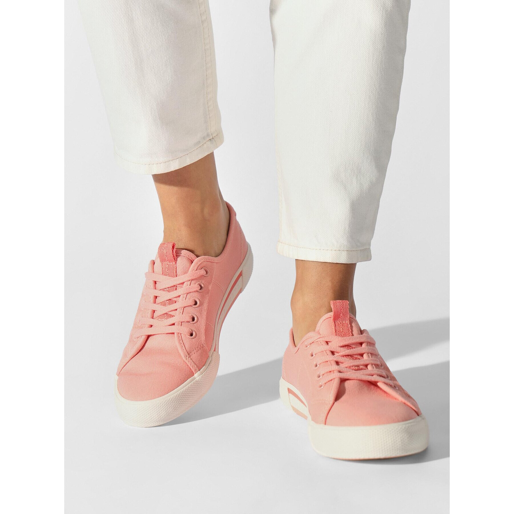 Pepe Jeans Гуменки Brady Logo WPLS31435 Розов - Pepit.bg