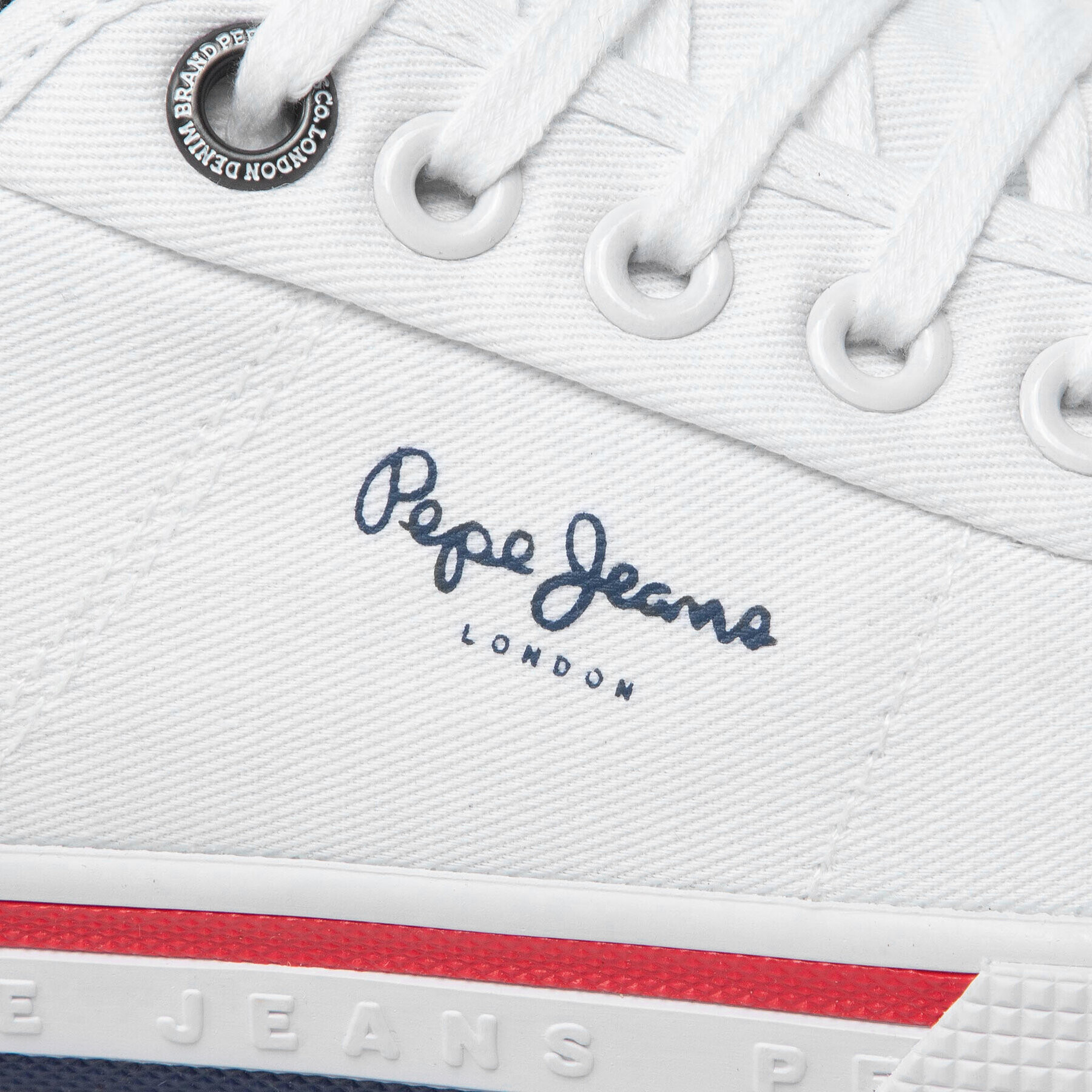 Pepe Jeans Гуменки Brady Men Basic PMS30816 Бял - Pepit.bg