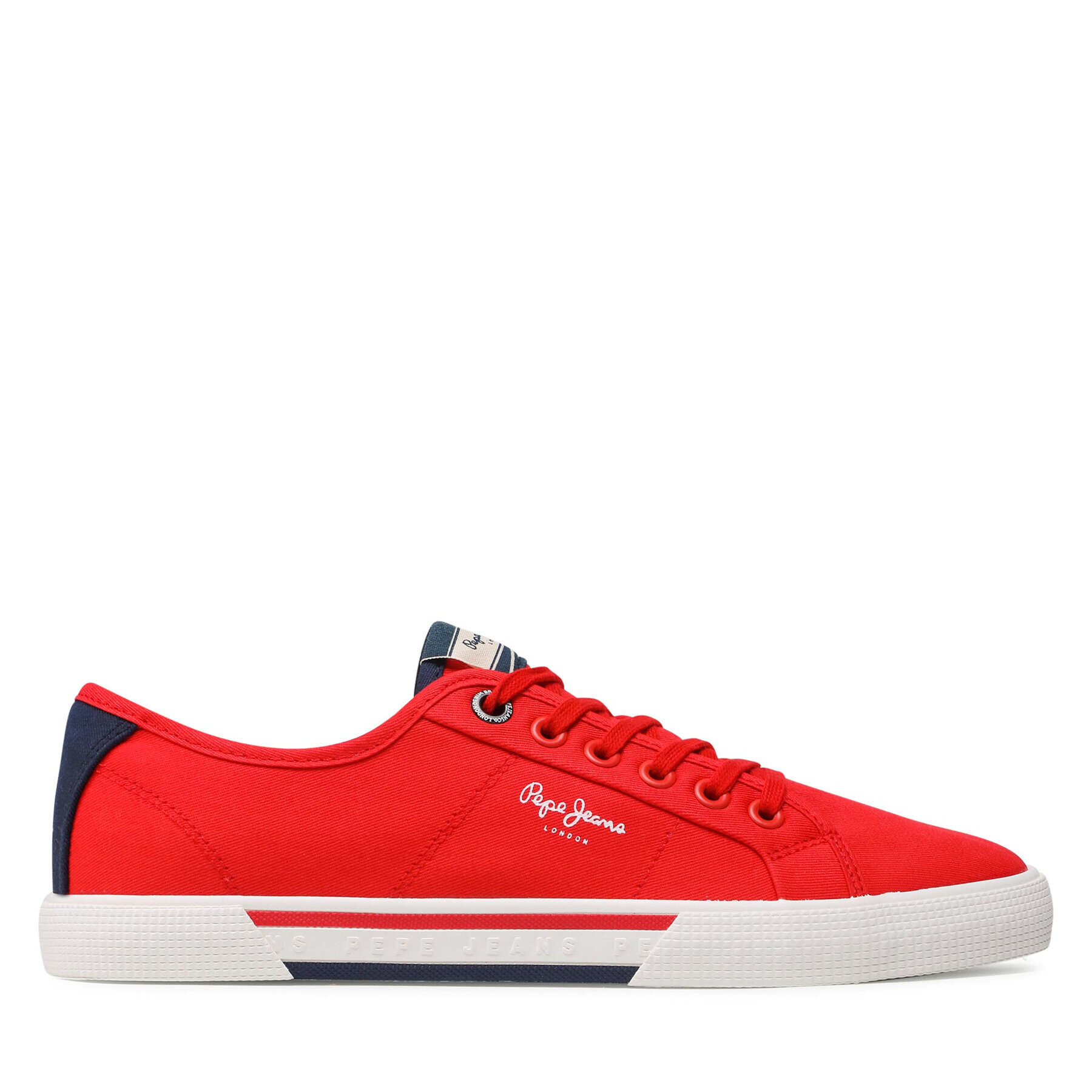 Pepe Jeans Гуменки Brady Men Basic PMS30816 Червен - Pepit.bg