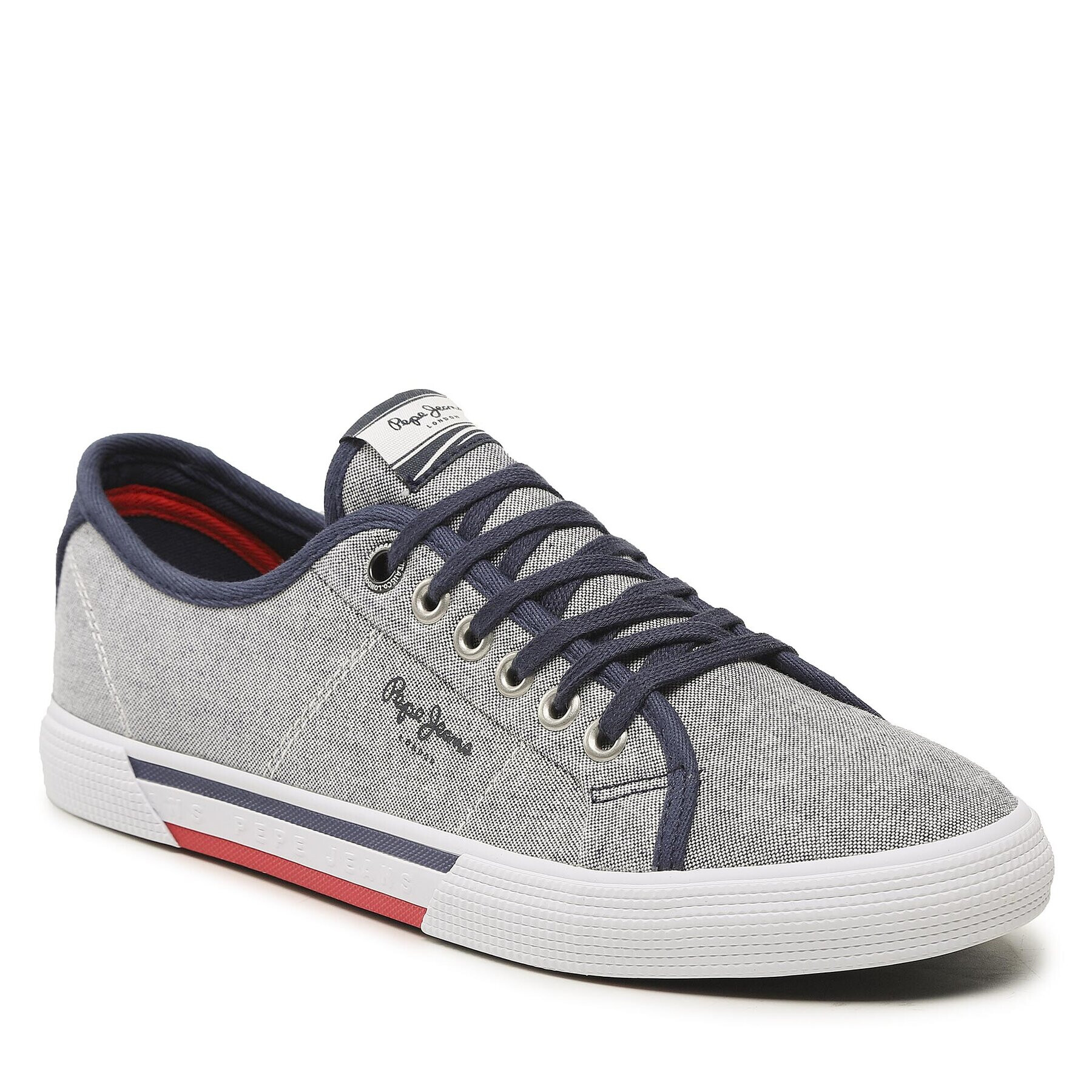 Pepe Jeans Гуменки Brady Men Chambray PMS30817 Тъмносин - Pepit.bg