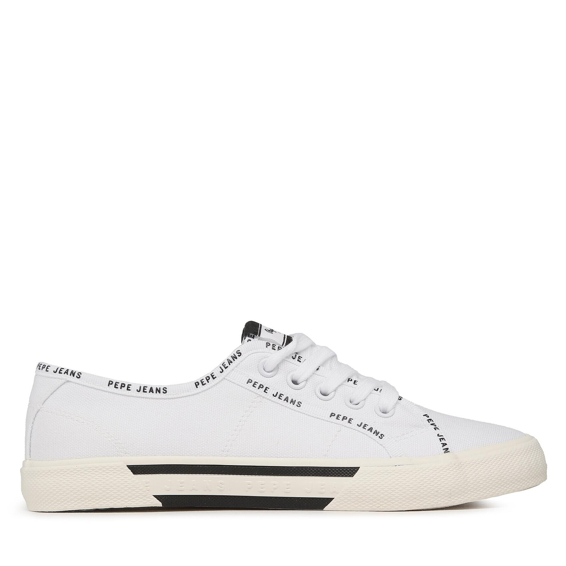 Pepe Jeans Гуменки Brady Rib W Бял - Pepit.bg