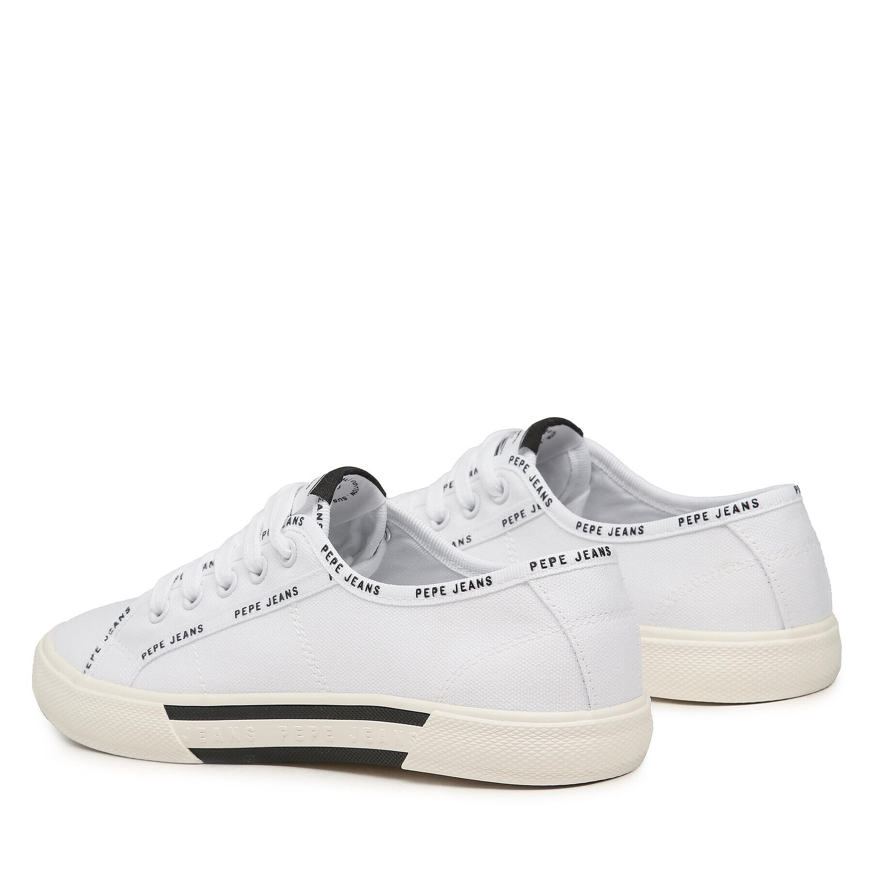 Pepe Jeans Гуменки Brady Rib W Бял - Pepit.bg