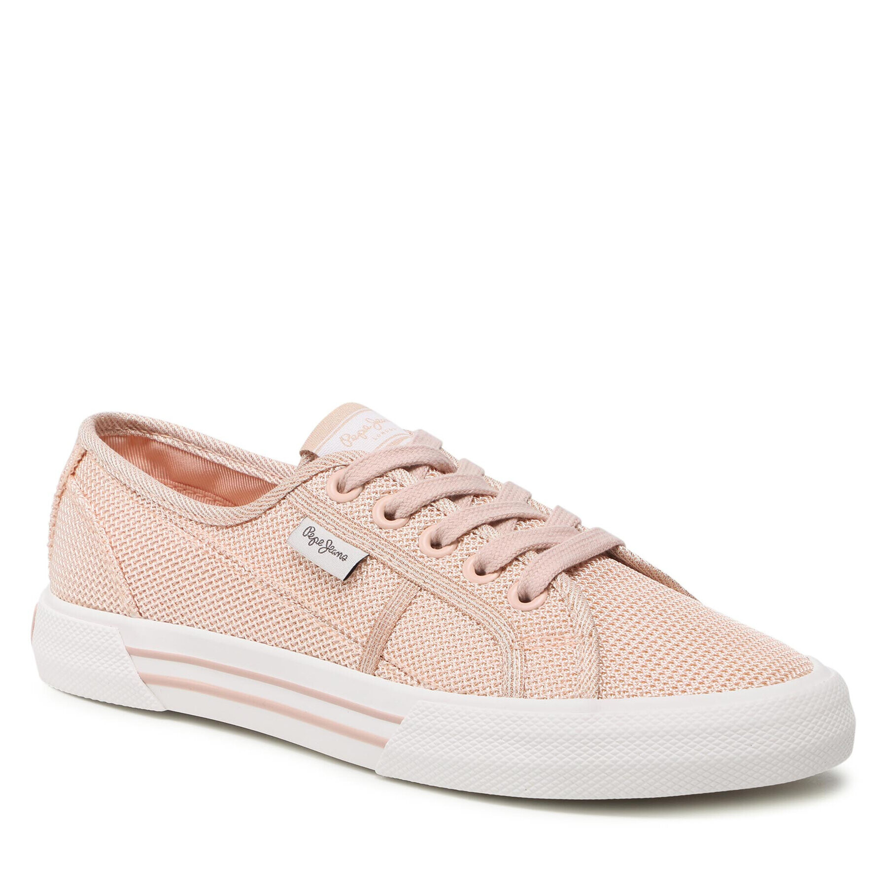 Pepe Jeans Гуменки Brady W Shine PLS31290 Розов - Pepit.bg