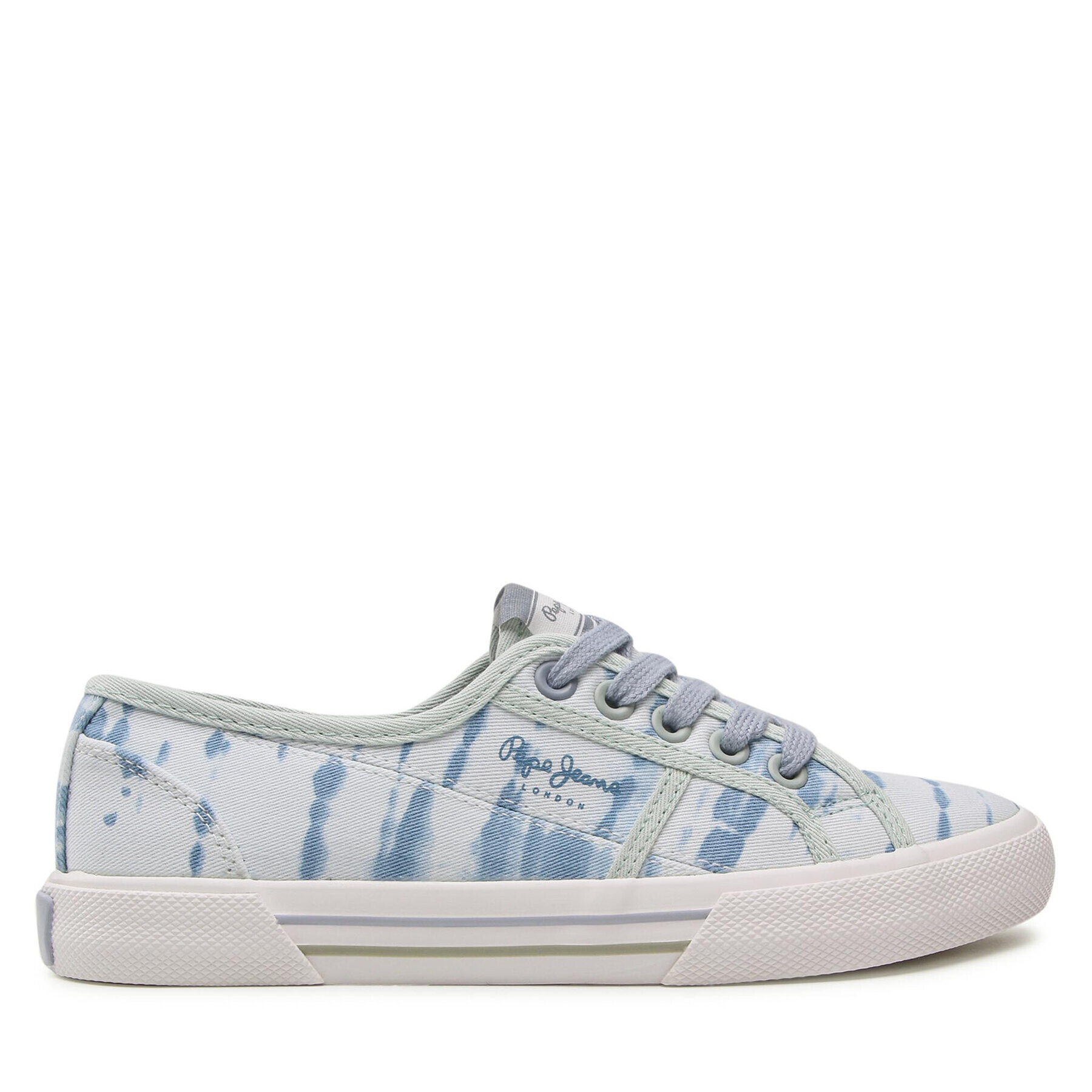 Pepe Jeans Гуменки Brady W Tie Dye PLS31292 Син - Pepit.bg