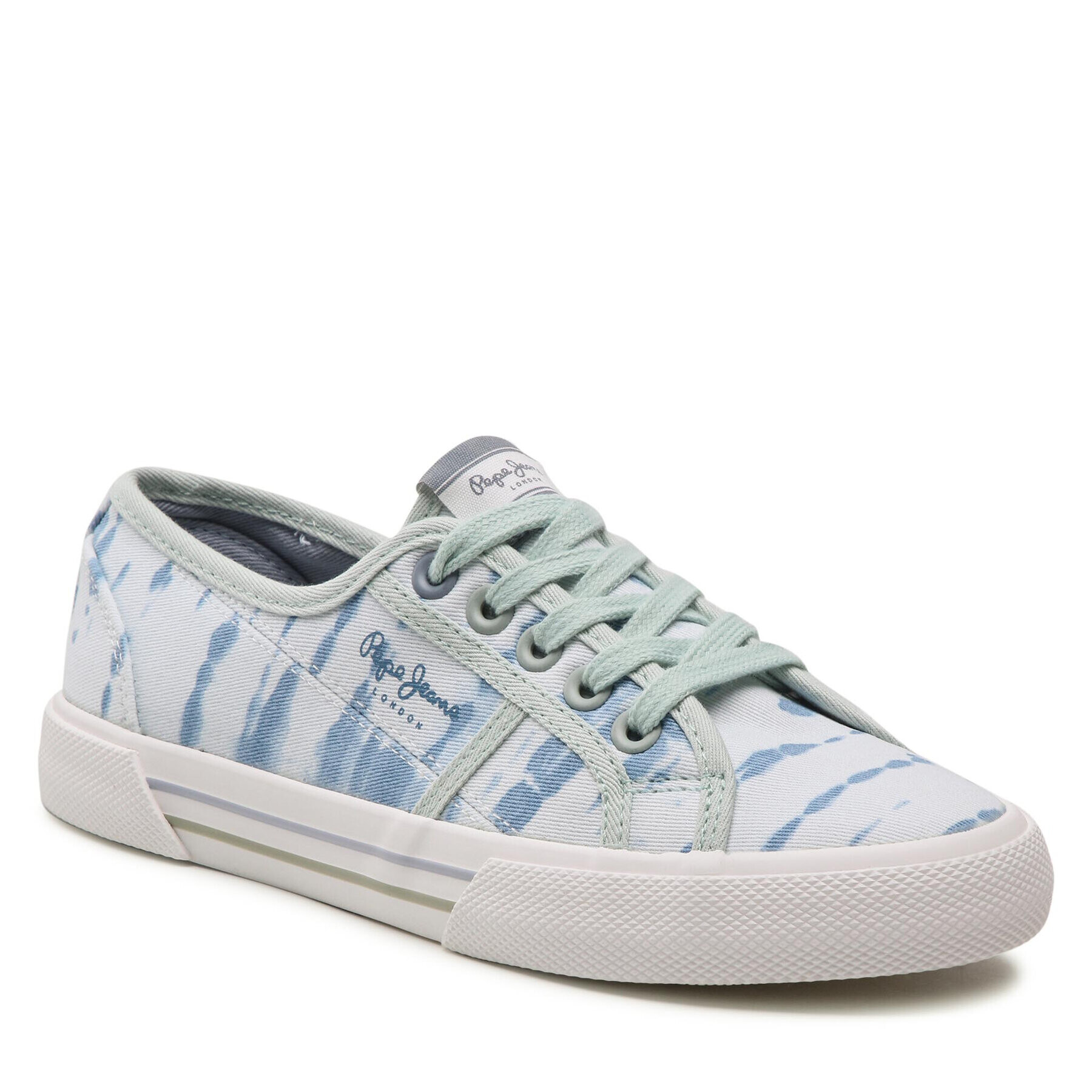 Pepe Jeans Гуменки Brady W Tie Dye PLS31292 Син - Pepit.bg