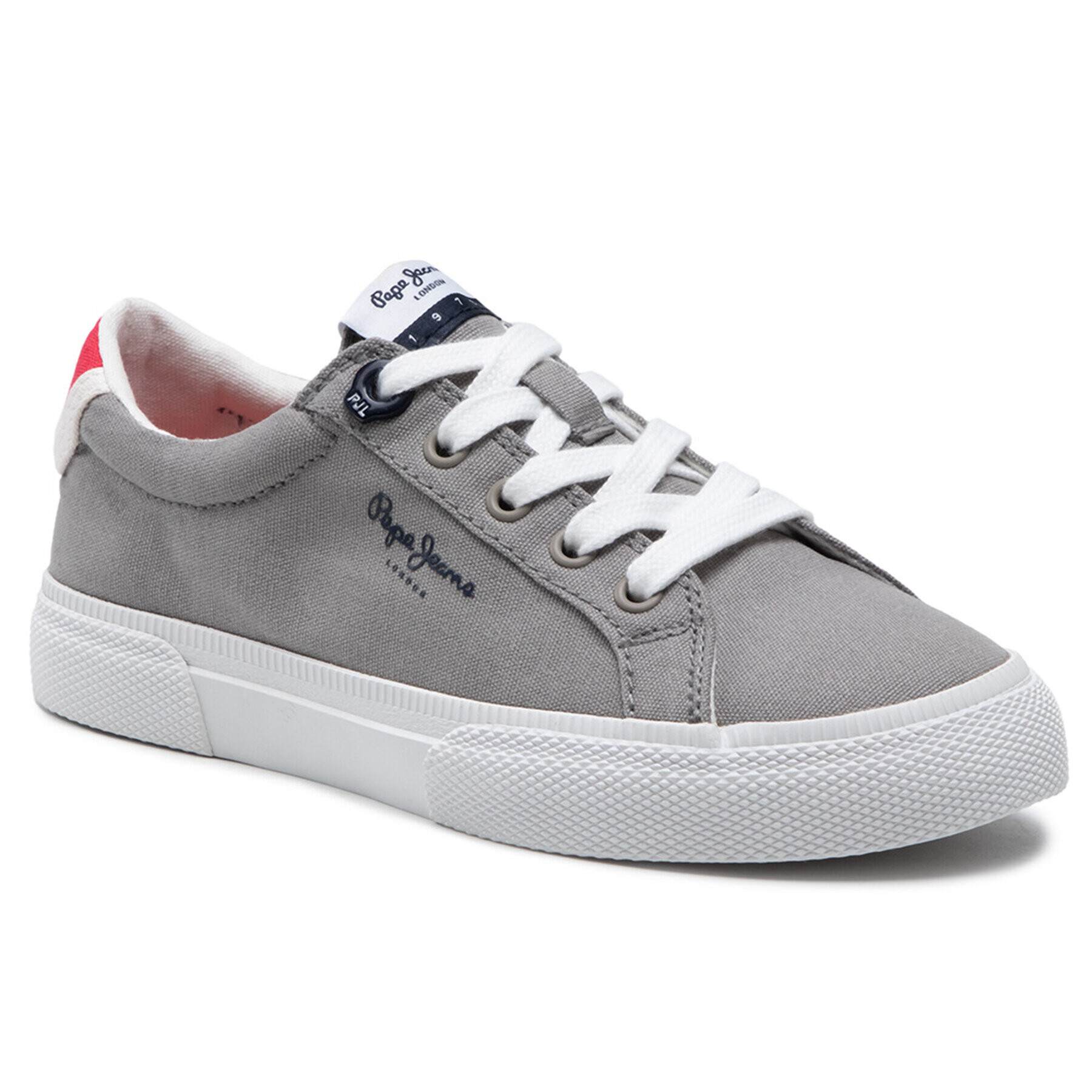 Pepe Jeans Гуменки Kenton Basic Boy SS2 PBS30474 Сив - Pepit.bg