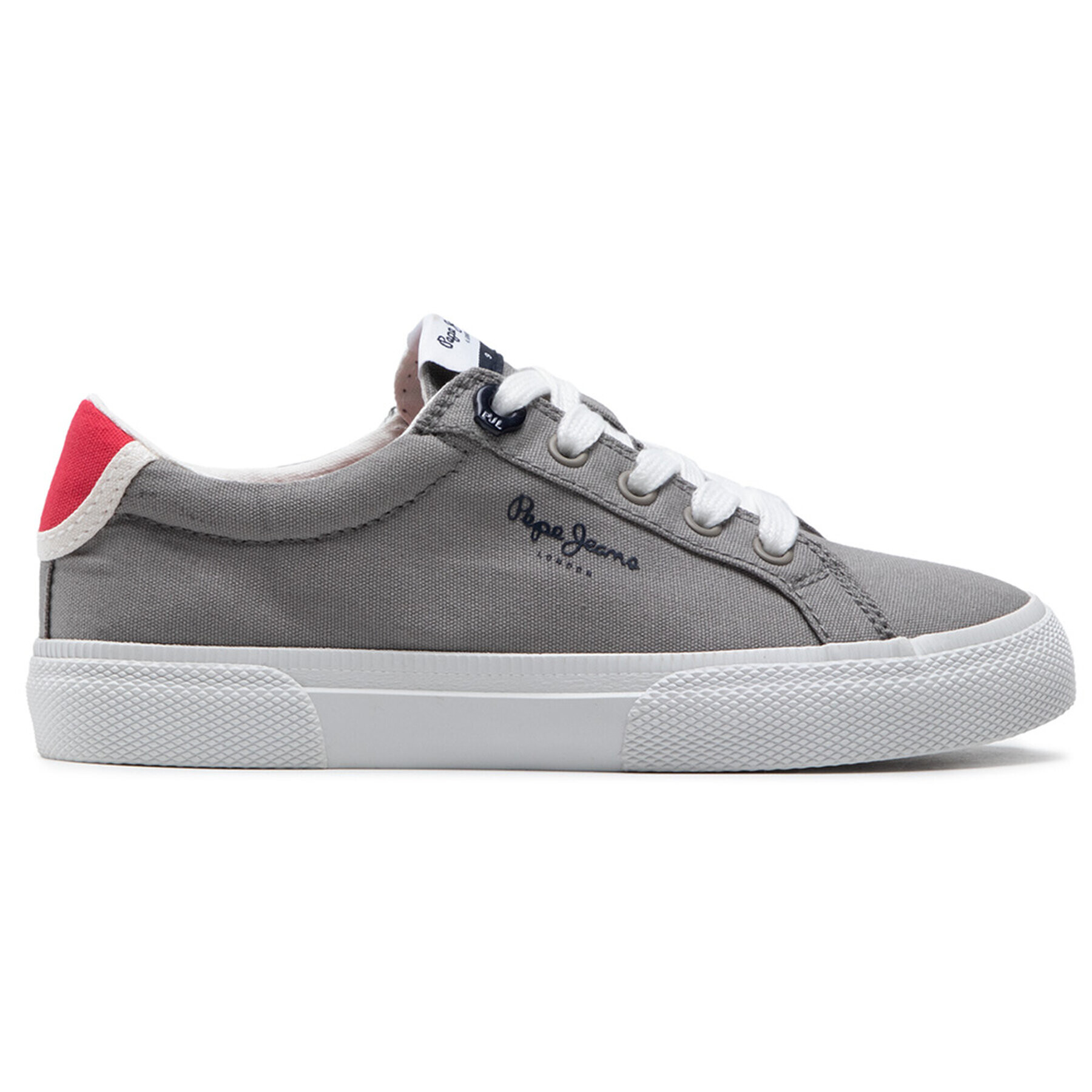 Pepe Jeans Гуменки Kenton Basic Boy SS2 PBS30474 Сив - Pepit.bg
