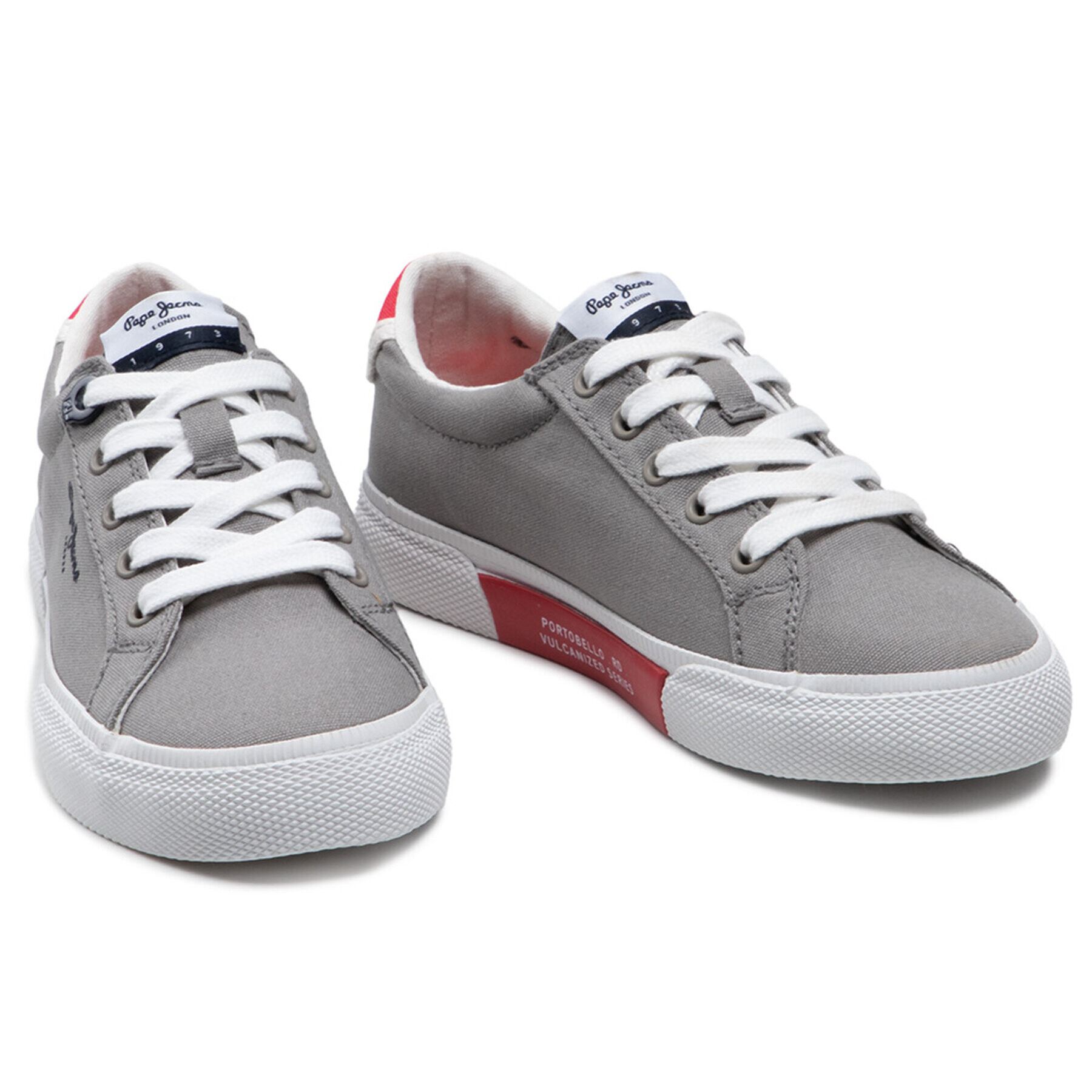 Pepe Jeans Гуменки Kenton Basic Boy SS2 PBS30474 Сив - Pepit.bg