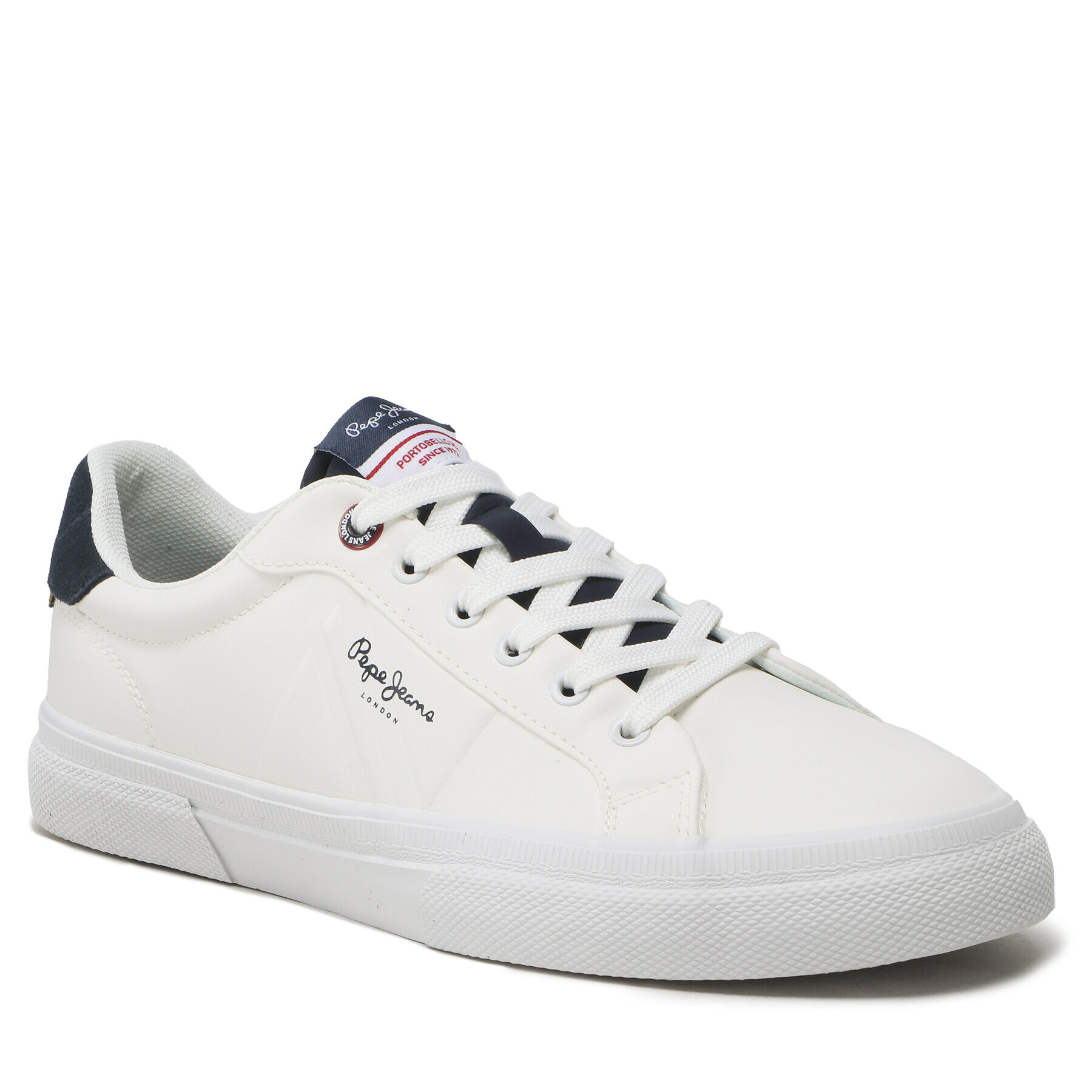 Pepe Jeans Гуменки Kenton Flag M PMS30906 Бял - Pepit.bg